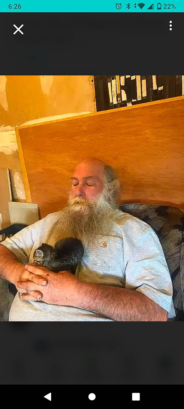 Lilith joined the competition — help win amazing prizes! beard, chest, chest_hair, comfort, companion_dog, eyewear, facial_hair, flesh, fun, fur, lap, moustache, room, sitting, wood