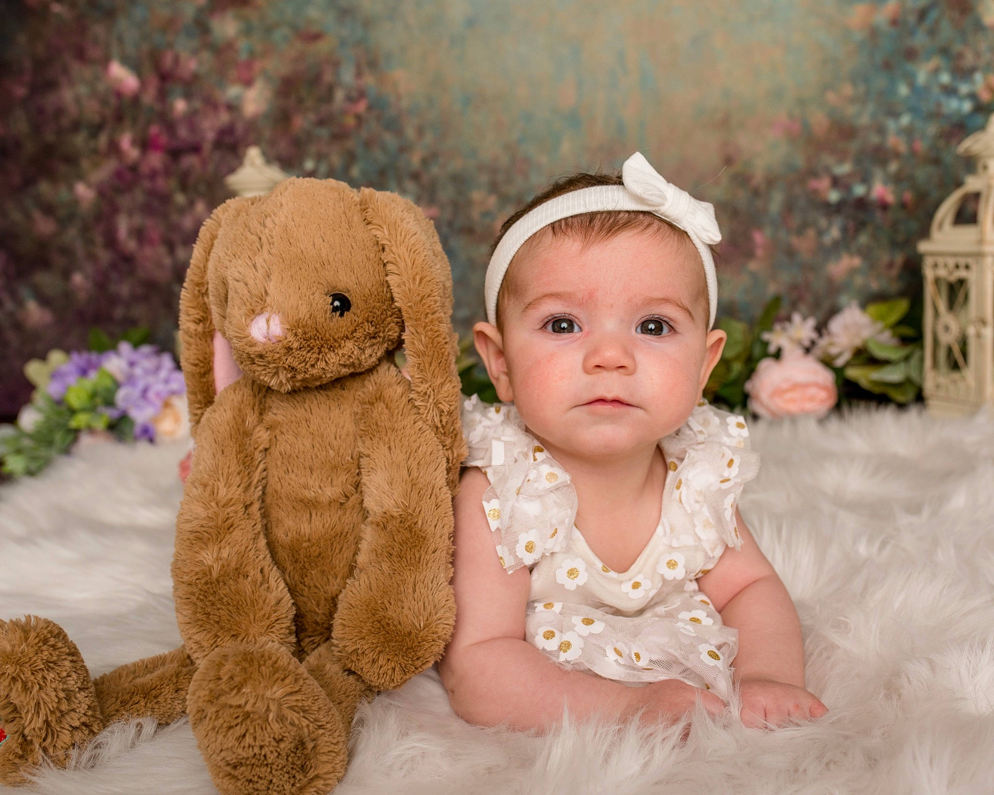 Joey is registered to the contest to win money with this photo: baby, baby_toddler_clothing, cap, child, event, fawn, fur, happy, headgear, headpiece, jewellery, mammal, person, pink, plant, skin, stuffed_toy, toddler, toy, vertebrate