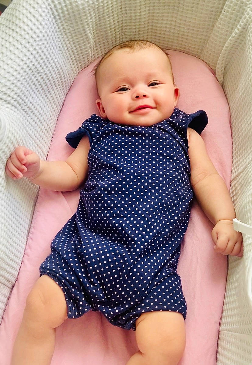 Maddie joined the competition — help win amazing prizes! arm, baby, baby_toddler_clothing, cheek, comfort, eye, face, facial_expression, hand, head, human_body, joint, leg, lip, mouth, organ, person, product, skin, smile