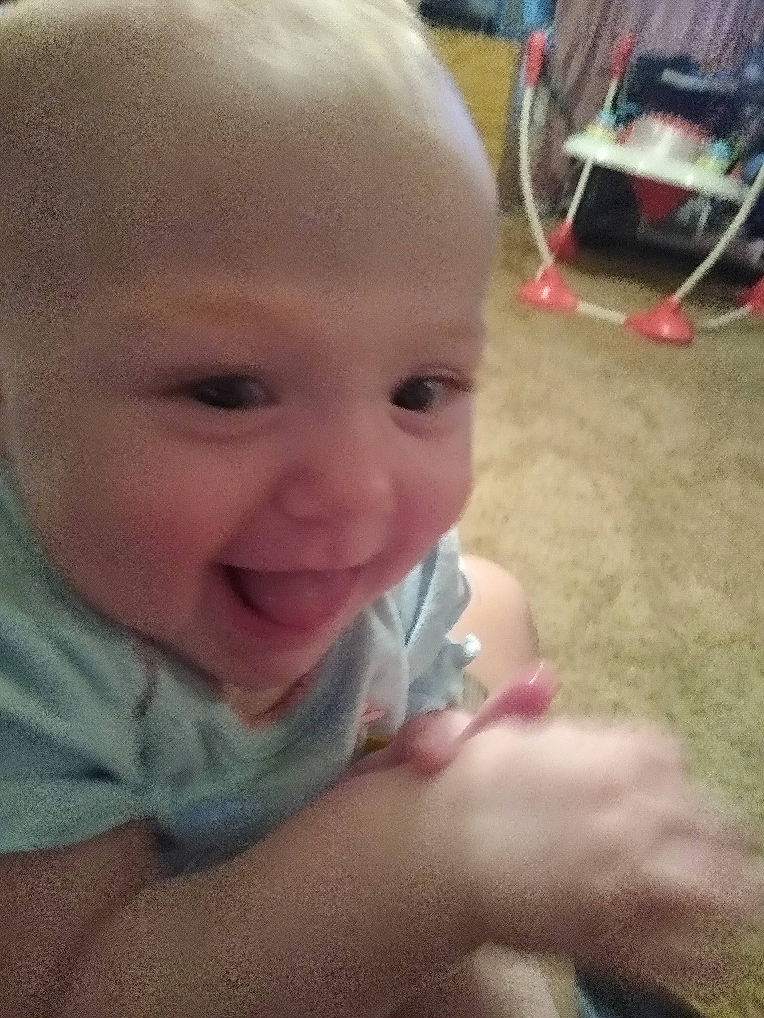 Lacy joined the competition — help win amazing prizes! baby, beauty, cheek, child, chin, eye, eyebrow, face, facial_expression, finger, forehead, hand, head, lip, mouth, nose, person, play, skin, smile