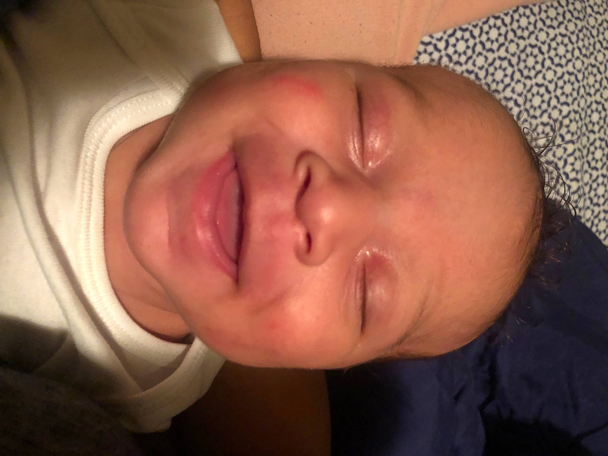 Kymani joined the competition — help win amazing prizes! arm, baby, cheek, comfort, ear, eye, eyebrow, eyelash, forehead, hairstyle, head, human_body, jaw, lip, mouth, neck, nose, person, skin, smile