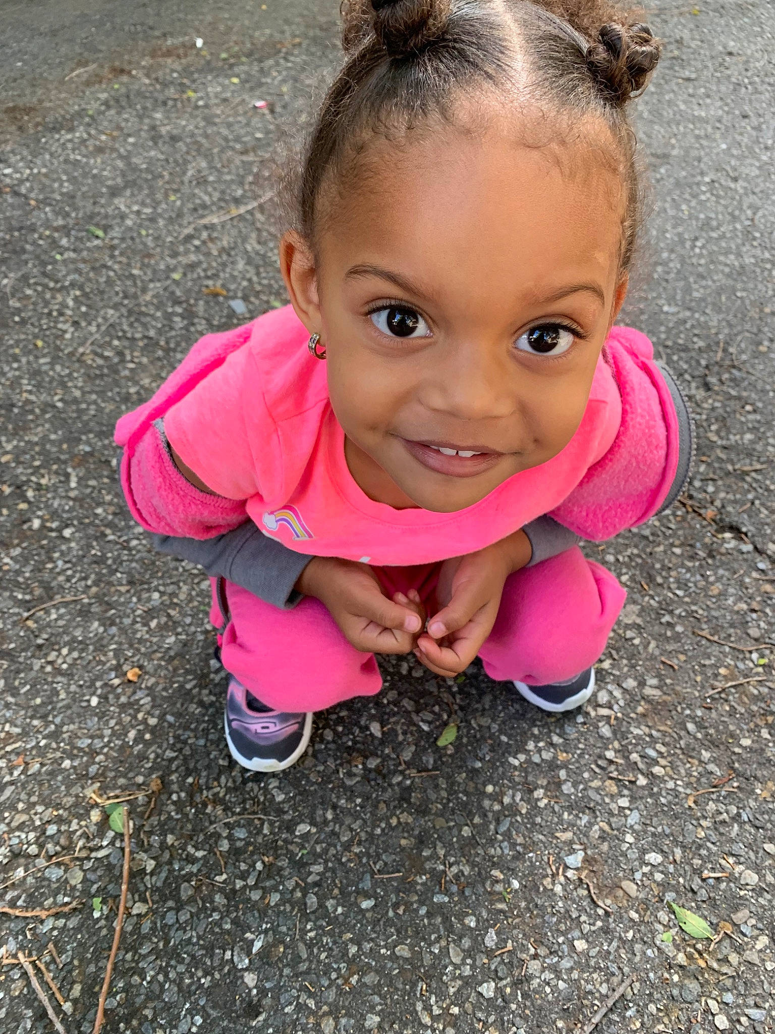 Aleyah joined the competition — help win amazing prizes! adaptation, baby, cheek, child, face, facial_expression, fun, grass, hair, hairstyle, happy, head, joy, lip, nose, person, pink, plant, play, skin