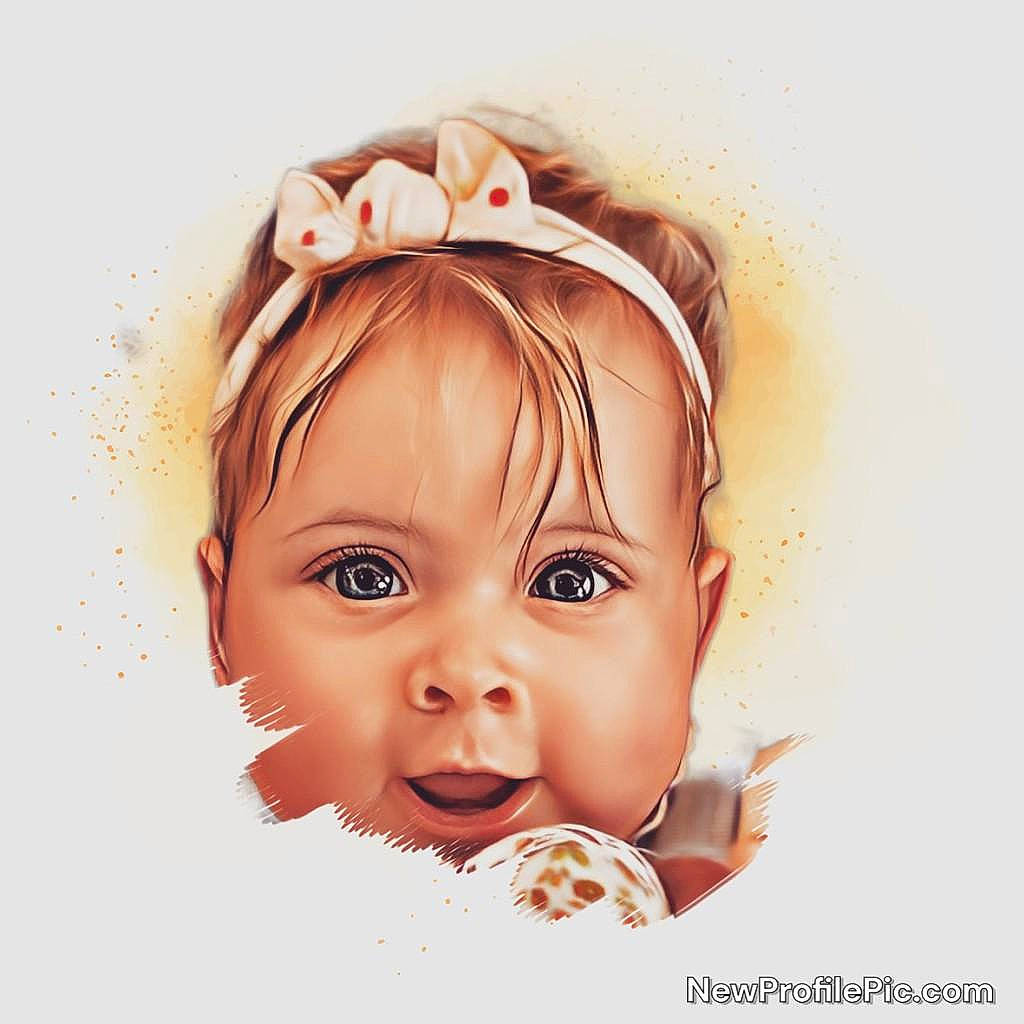 Jeanne a rejoint le concours — aidez-le/la à gagner de superbes lots ! art, baby, cheek, child, circle, close_up, eye, eyelash, fashion_accessory, fictional_character, font, happy, headwear, illustration, jaw, lip, mouth, nose, person, petal