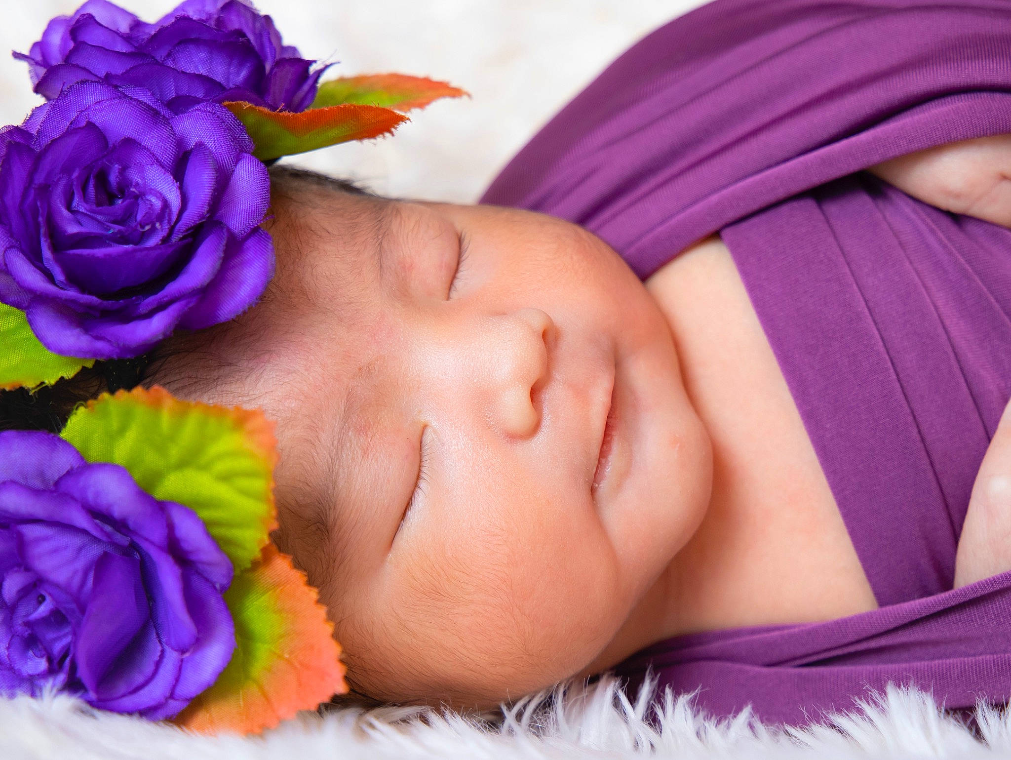 Kamilah joined the competition — help win amazing prizes! baby, baby_toddler_clothing, blue, cap, comfort, eyelash, finger, flower, happy, headgear, headwear, lip, magenta, person, petal, pink, plant, purple, skin, textile