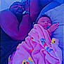 baby, man, sleeping, blanket, bed, pillow, rest, indoor, cozy, family, nap, peaceful, person, child, parent, comfort, clothing, relaxation, home, soft