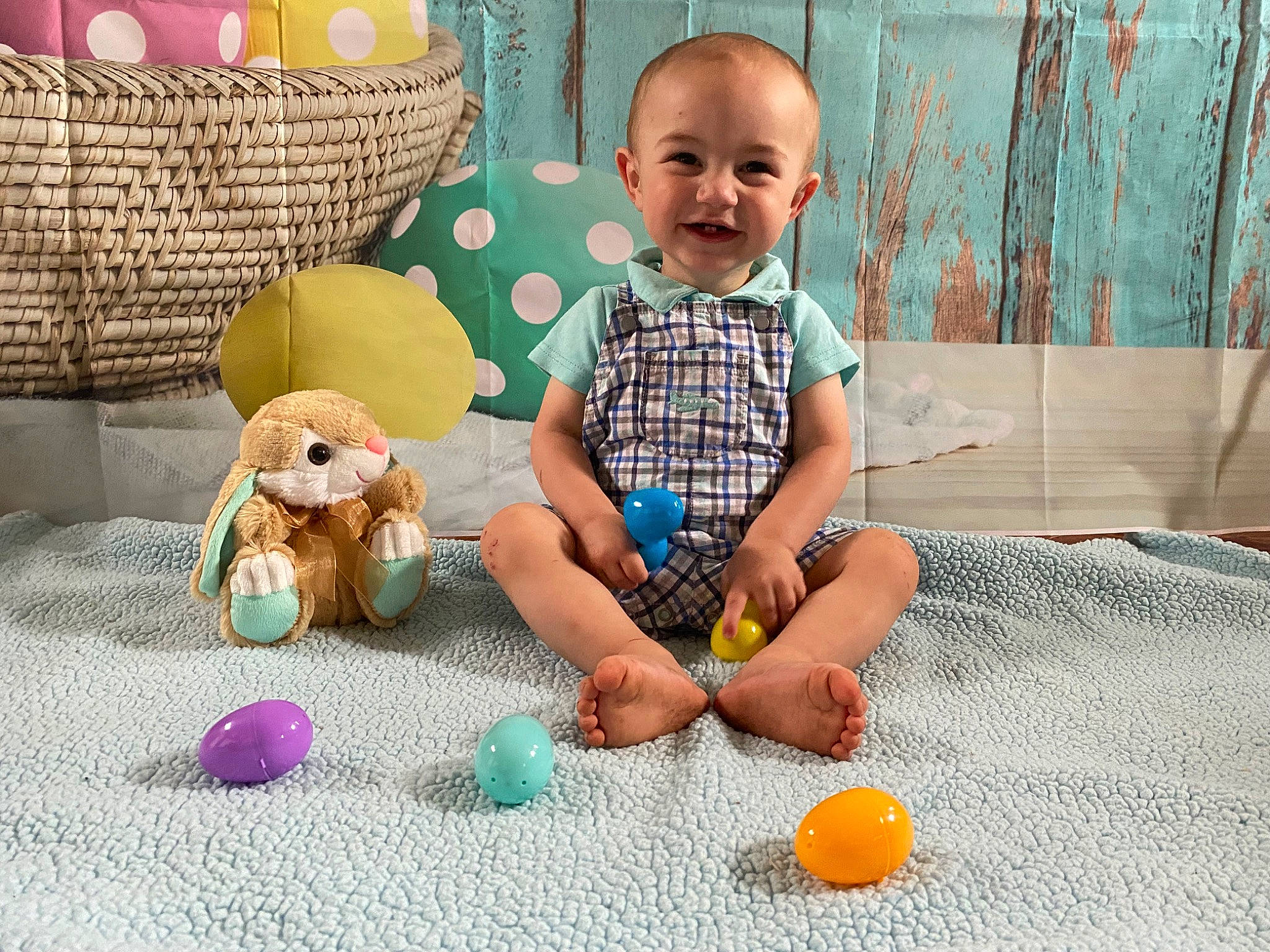 Brantley is registered to the contest to win money with this photo: baby, baby_toddler_clothing, child, couch, doll, event, flooring, fun, happy, joy, leisure, pattern, person, play, room, sitting, smile, t_shirt, textile, toddler