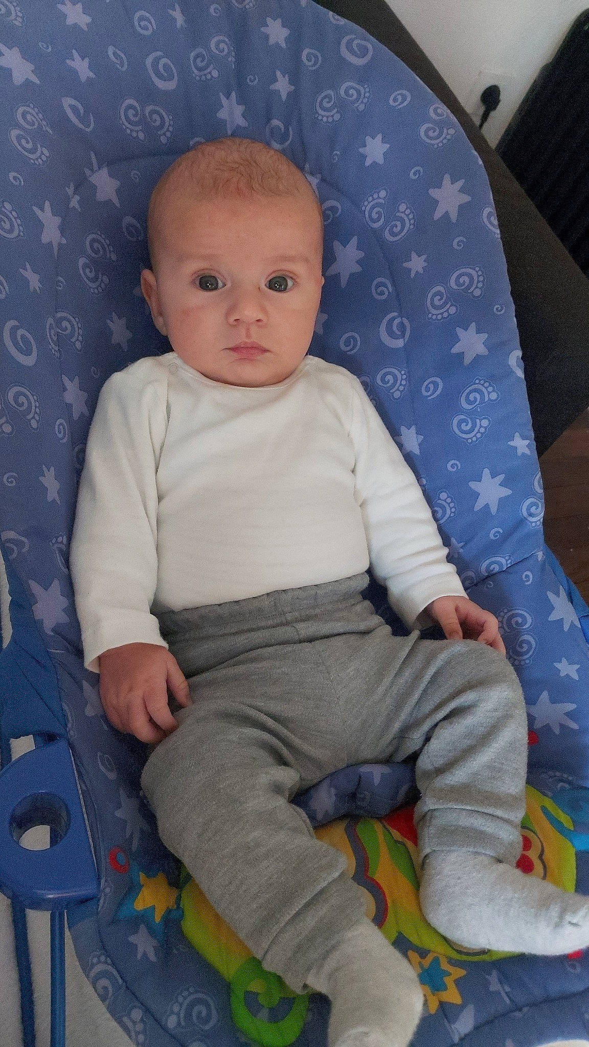 Damian participe au concours pour gagner de l'argent avec cette photo : baby, cheek, child, head, lip, person, sitting, skin, toddler