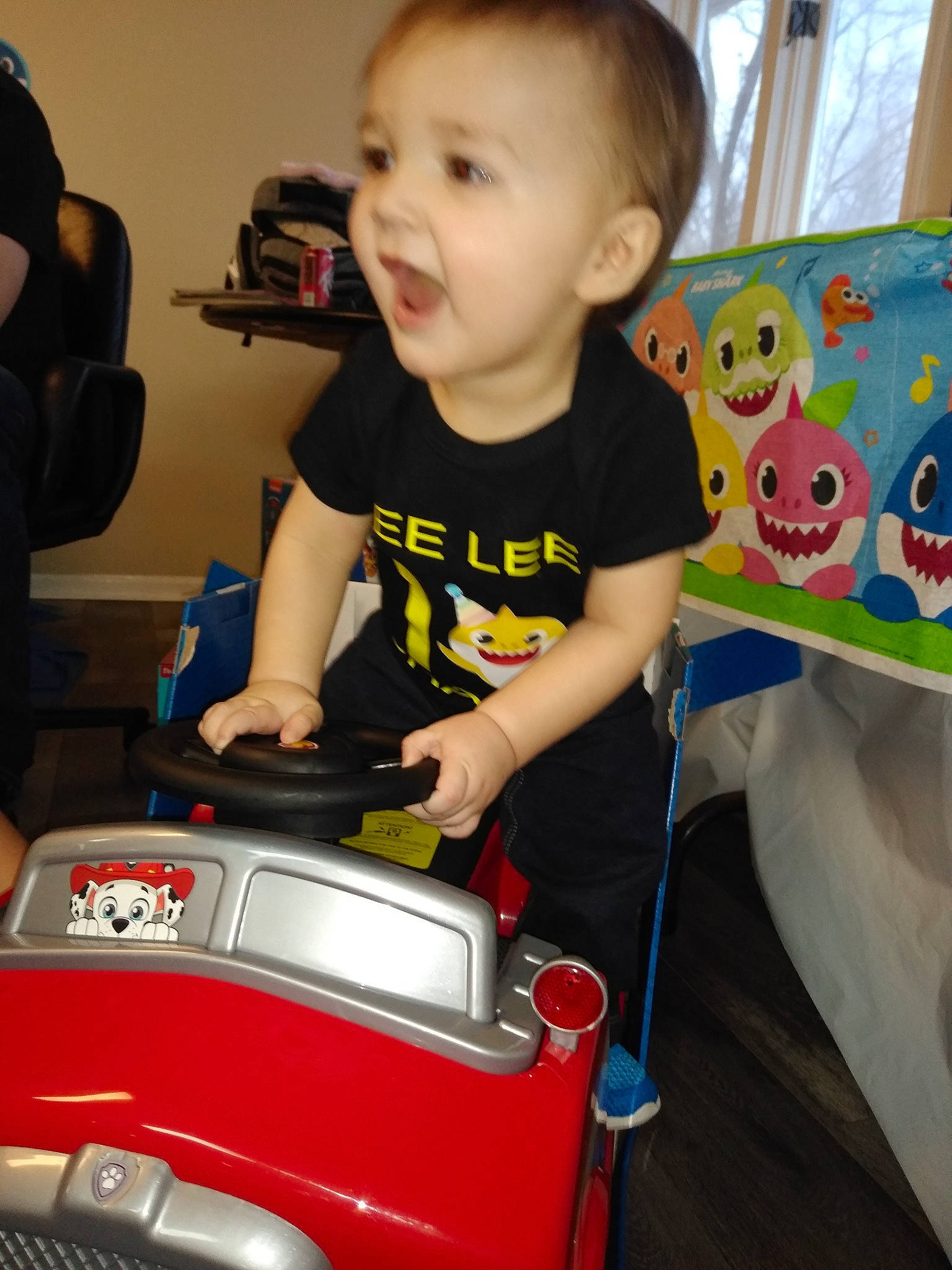 Leland joined the competition — help win amazing prizes! child, person, play, t_shirt, toddler