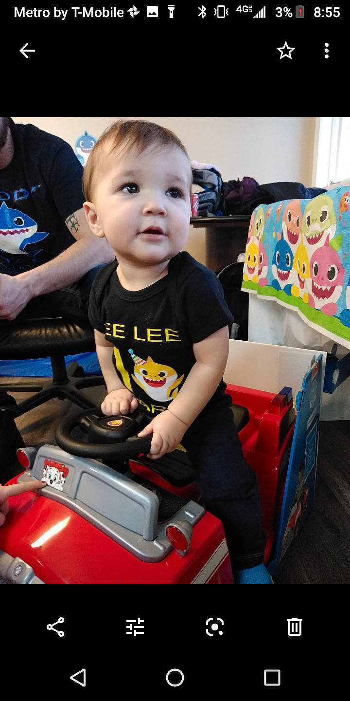 Leland joined the competition — help win amazing prizes! baby, child, electronics, learning, person, play, product, technology, toddler, toy