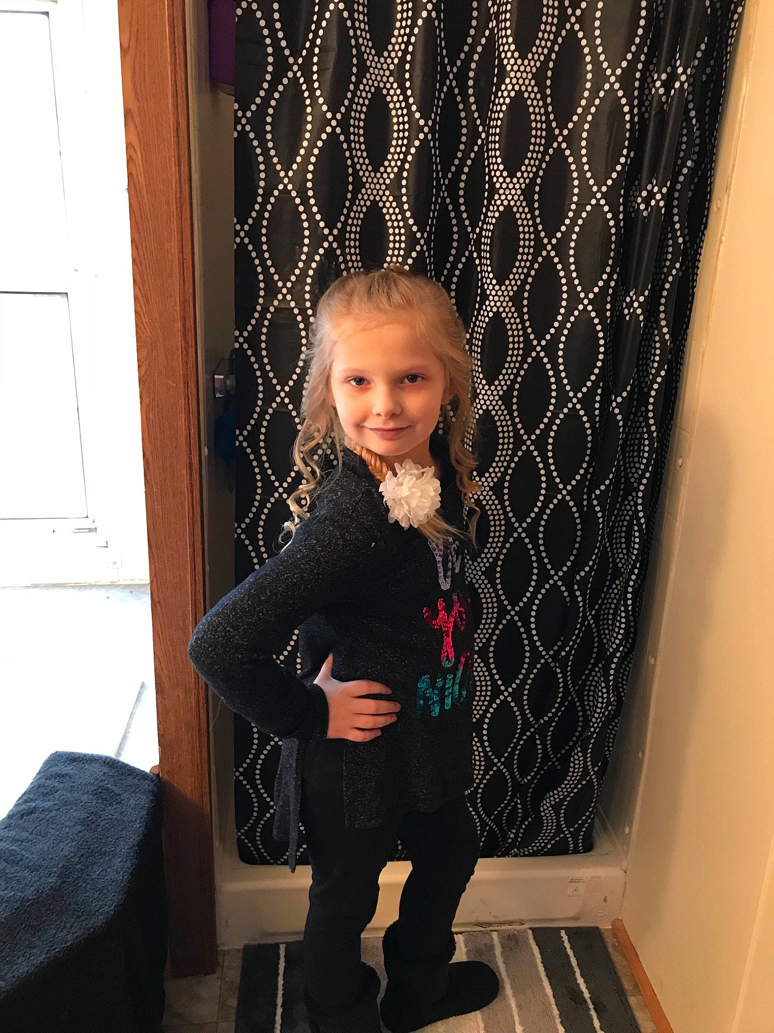 Raylin joined the competition — help win amazing prizes! child, joy, person, room, standing, toddler