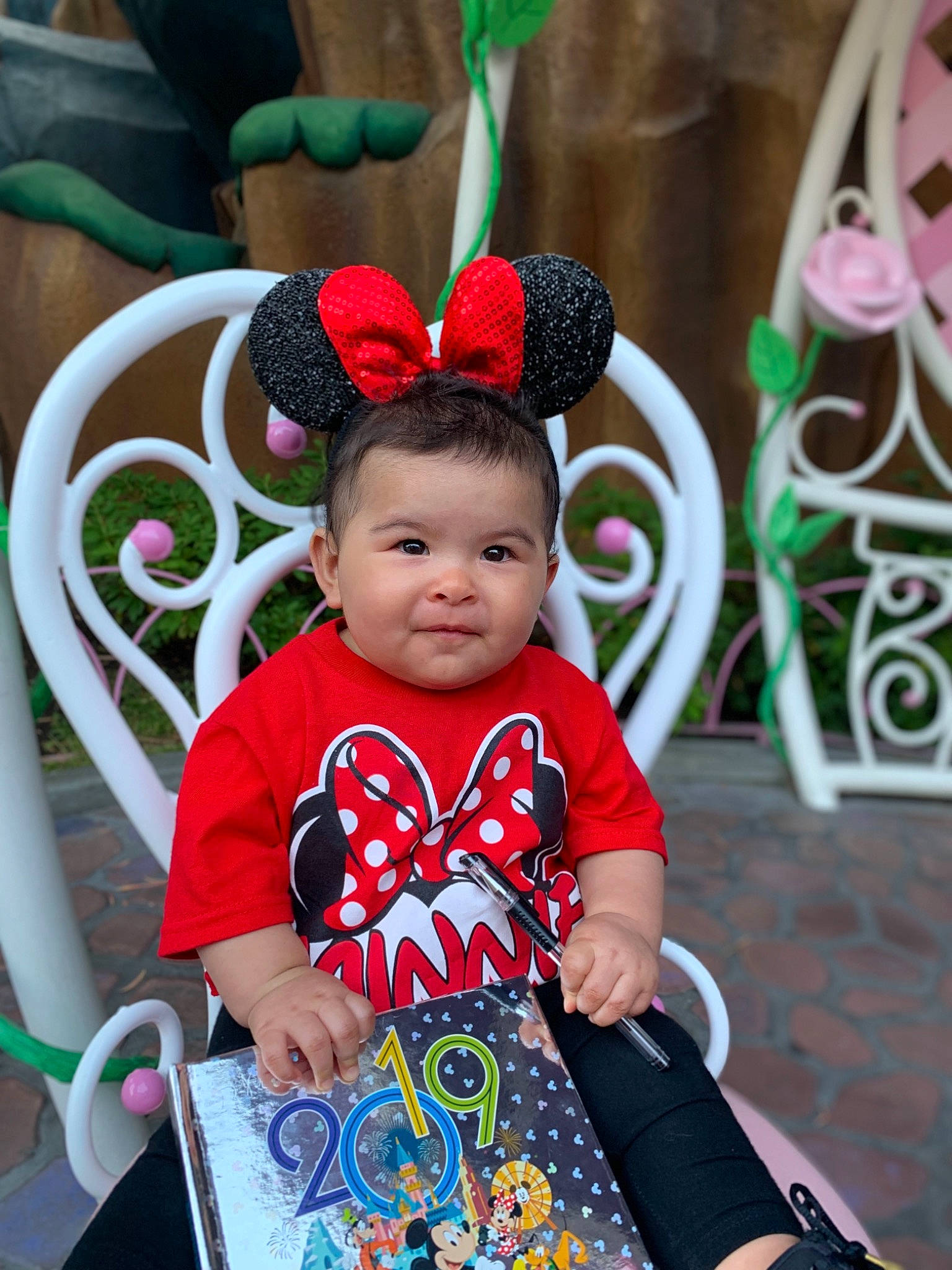 Bella Rose joined the competition — help win amazing prizes! baby, baby_products, baby_toddler_clothing, child, costume, ear, fashion_accessory, hair_accessory, happy, headband, headgear, person, product, smile, toddler