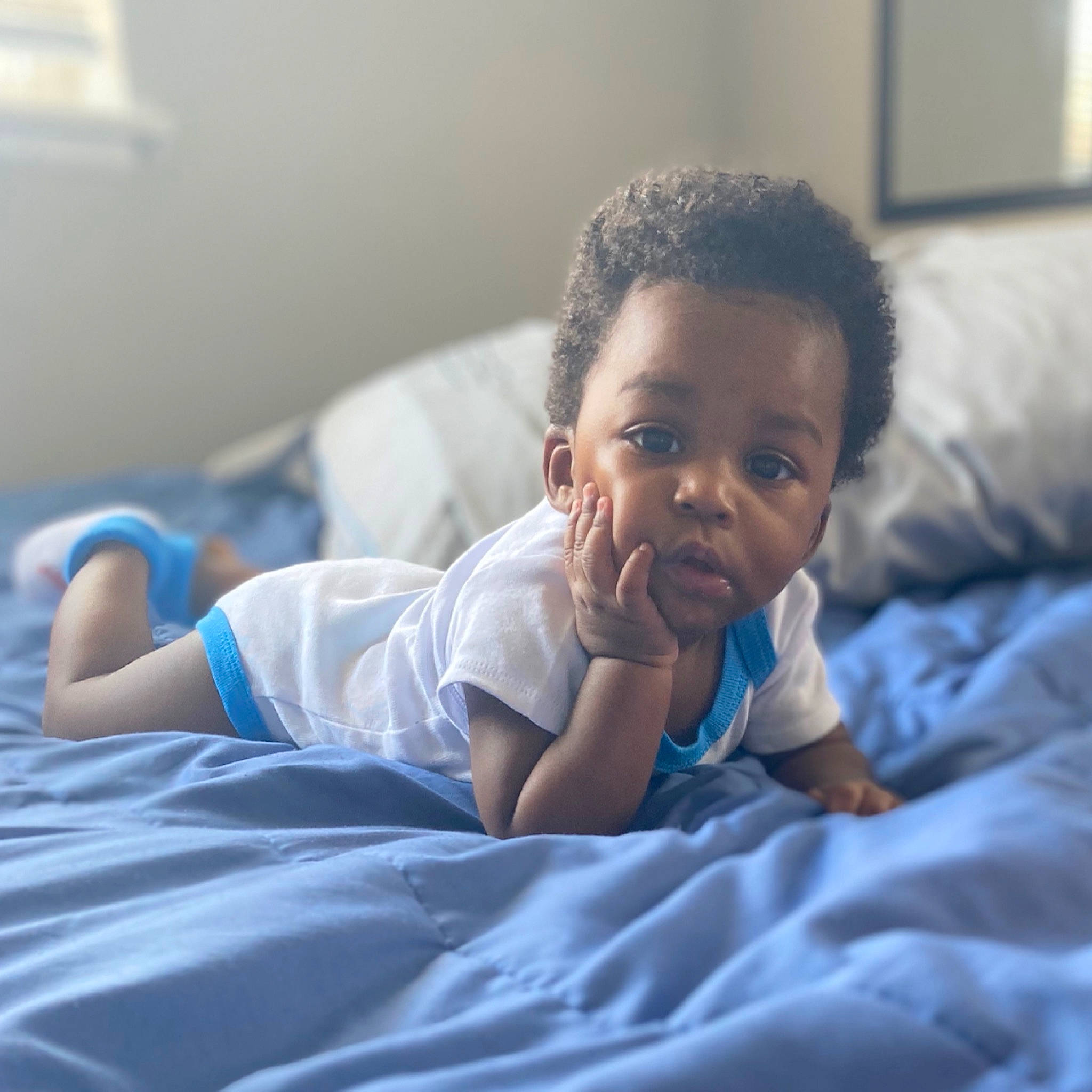 Kamron joined the competition — help win amazing prizes! arm, baby, chin, comfort, eye, finger, flash_photography, flooring, gesture, hairstyle, hand, happy, head, human_body, mouth, neck, nose, person, shoulder, skin