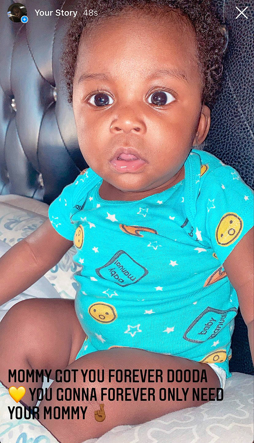 Kamron is registered to the contest to win money with this photo: baby, baby_products, baby_toddler_clothing, cheek, child, eyelash, flash_photography, fun, happy, iris, jewellery, nose, pattern, person, sitting, skin, sleeve, smile, t_shirt, toddler