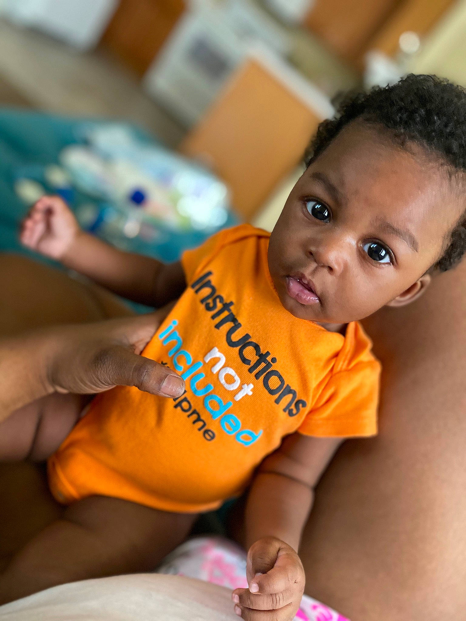 Kamron joined the competition — help win amazing prizes! arm, baby, baby_toddler_clothing, cheek, elbow, facial_expression, fun, hand, happy, human_body, jeans, joint, mouth, person, skin, sleeve, t_shirt, thigh, toddler, trunk