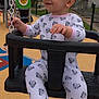 Aaliyah participe au concours pour gagner de l'argent avec cette photo : child, toddler, swing, playground, smiling, outdoor, chain, onesie, clothing, person, seat, happy, toy, park, daytime, fence, nature, recreation, cute, baby