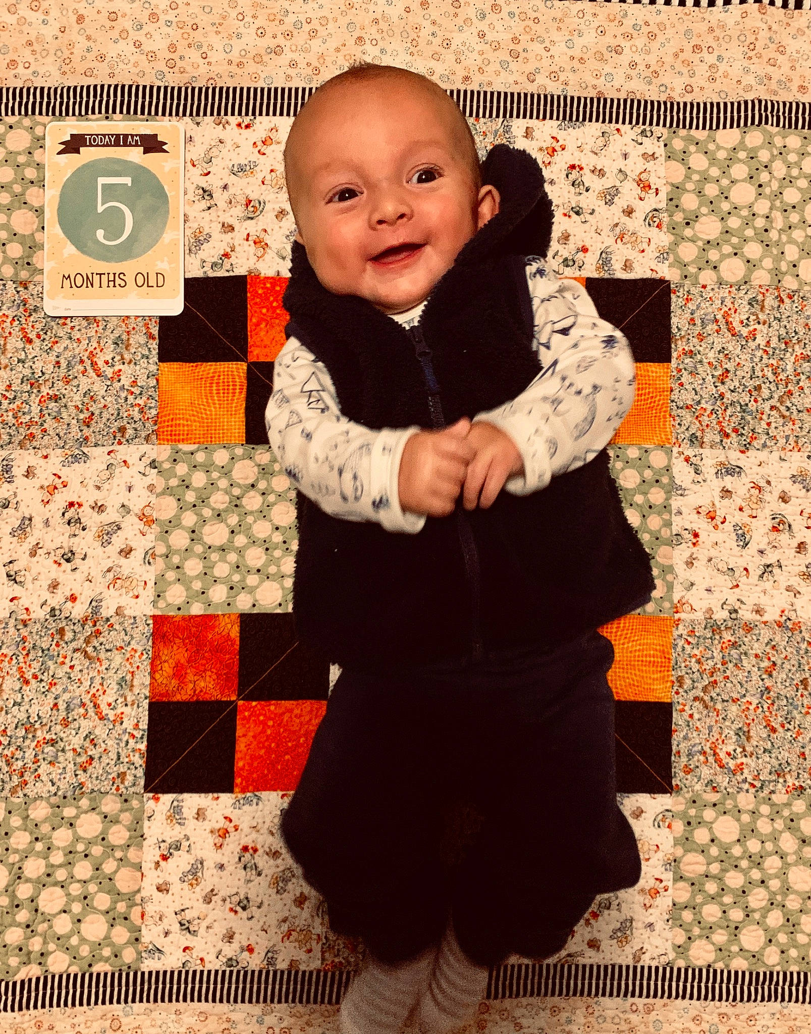 Cruze joined the competition — help win amazing prizes! art, baby, baby_toddler_clothing, child, craft, creative_arts, crochet, design, knitting, outerwear, patchwork, pattern, person, quilt, quilting, textile, toddler, wool