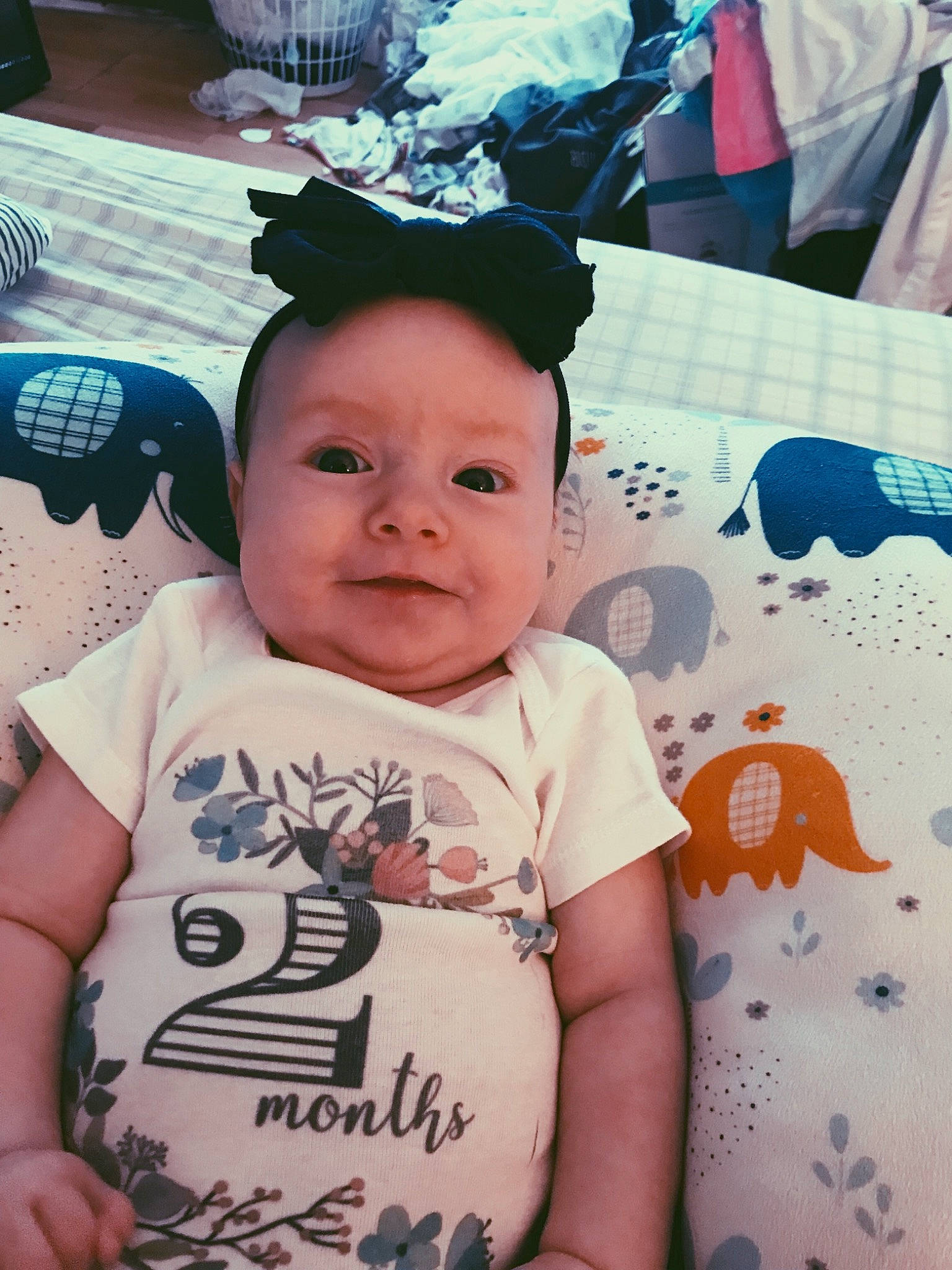 Raelynn is registered to the contest to win money with this photo: baby, baby_toddler_clothing, baseball_cap, black, blue, cap, cheek, child, cool, face, fun, happy, person, pink, skin, sleeve, smile, t_shirt, toddler, white