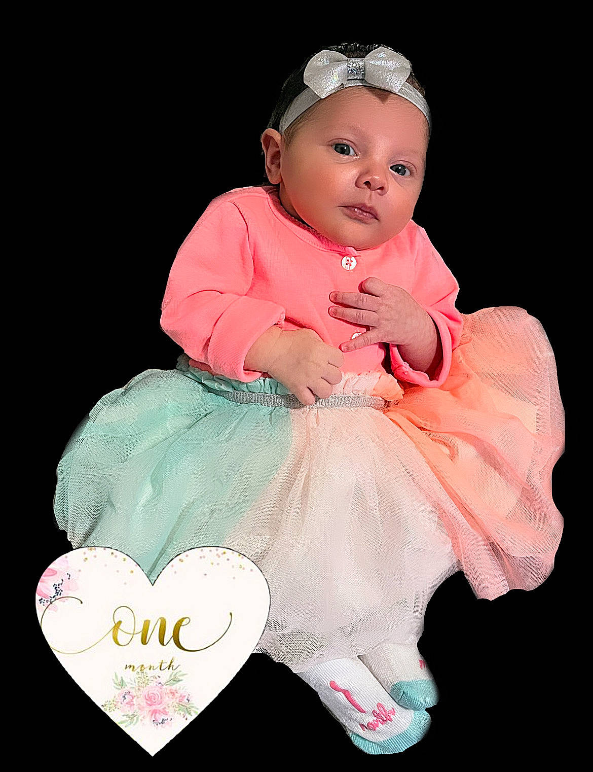 Amaya is registered to the contest to win money with this photo: baby, baby_toddler_clothing, cheek, child, costume, dress, embellishment, fashion_accessory, fashion_design, flash_photography, happy, headband, headpiece, headwear, jewellery, magenta, peach, person, pink, sitting