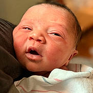 Josephine is registered to the contest to win money with this photo: newborn, baby, infant, closeup, face, skin, blanket, sleepy, wrapped, portrait, human, child, cute, soft_light, indoors, fresh, tiny, newborn_baby, expression, warm