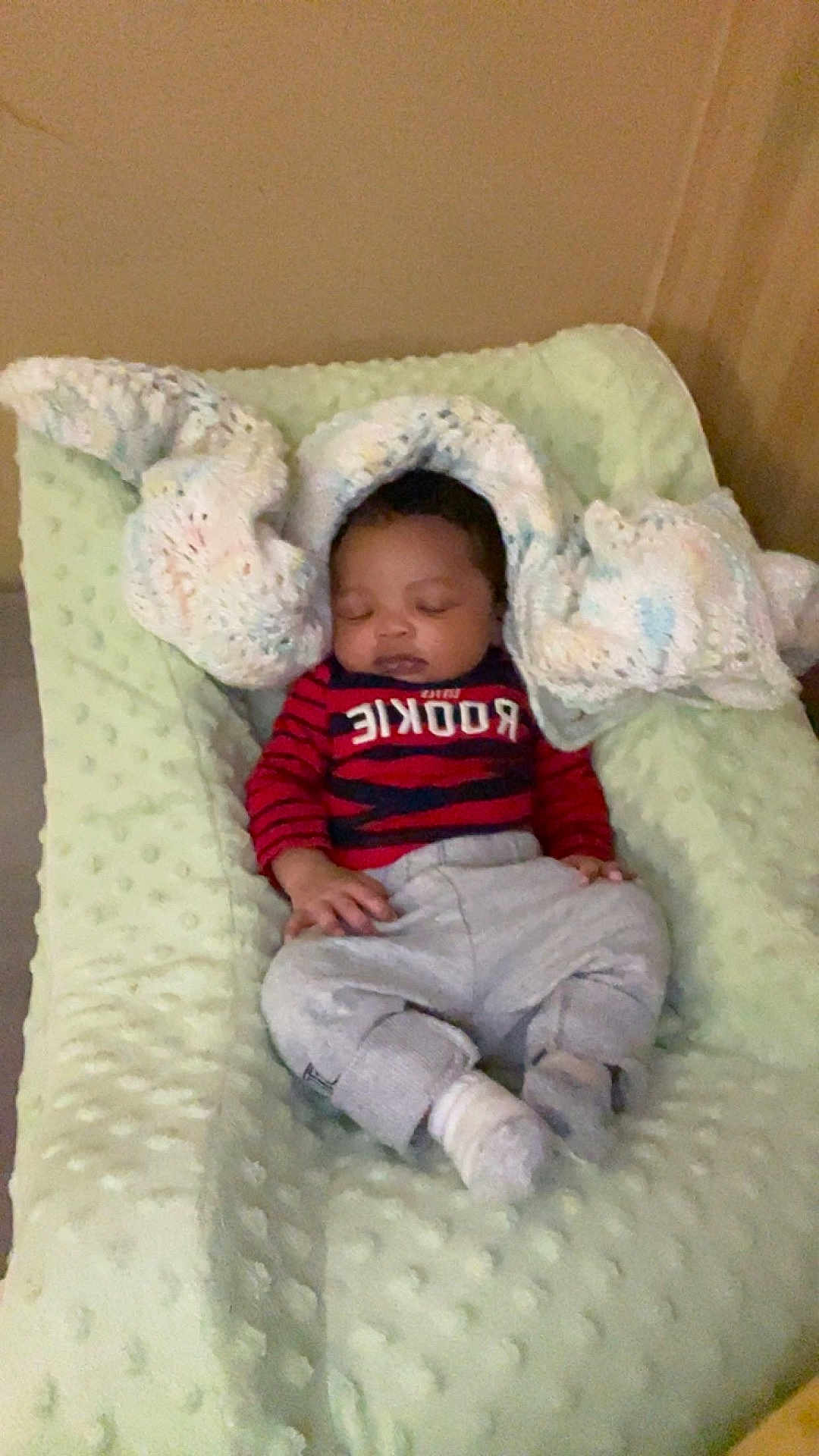 Mion joined the competition — help win amazing prizes! baby, sleeping, blanket, cushion, clothing, infant, indoor, soft, comfort, relaxation, head, face, person, apparel, resting, child, cute, small, cozy, peaceful