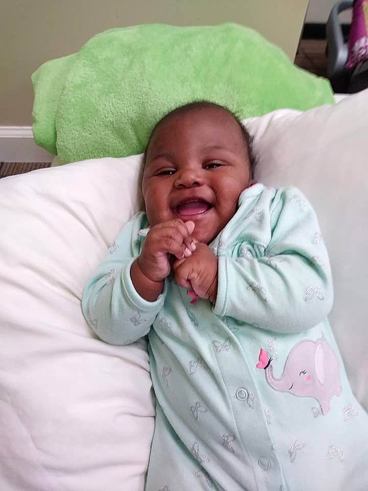 Olivia joined the competition — help win amazing prizes! baby_products, bed, bedtime, child, day, facial_expression, infant, laughter, nose, person, product, sleep, smile, toddler