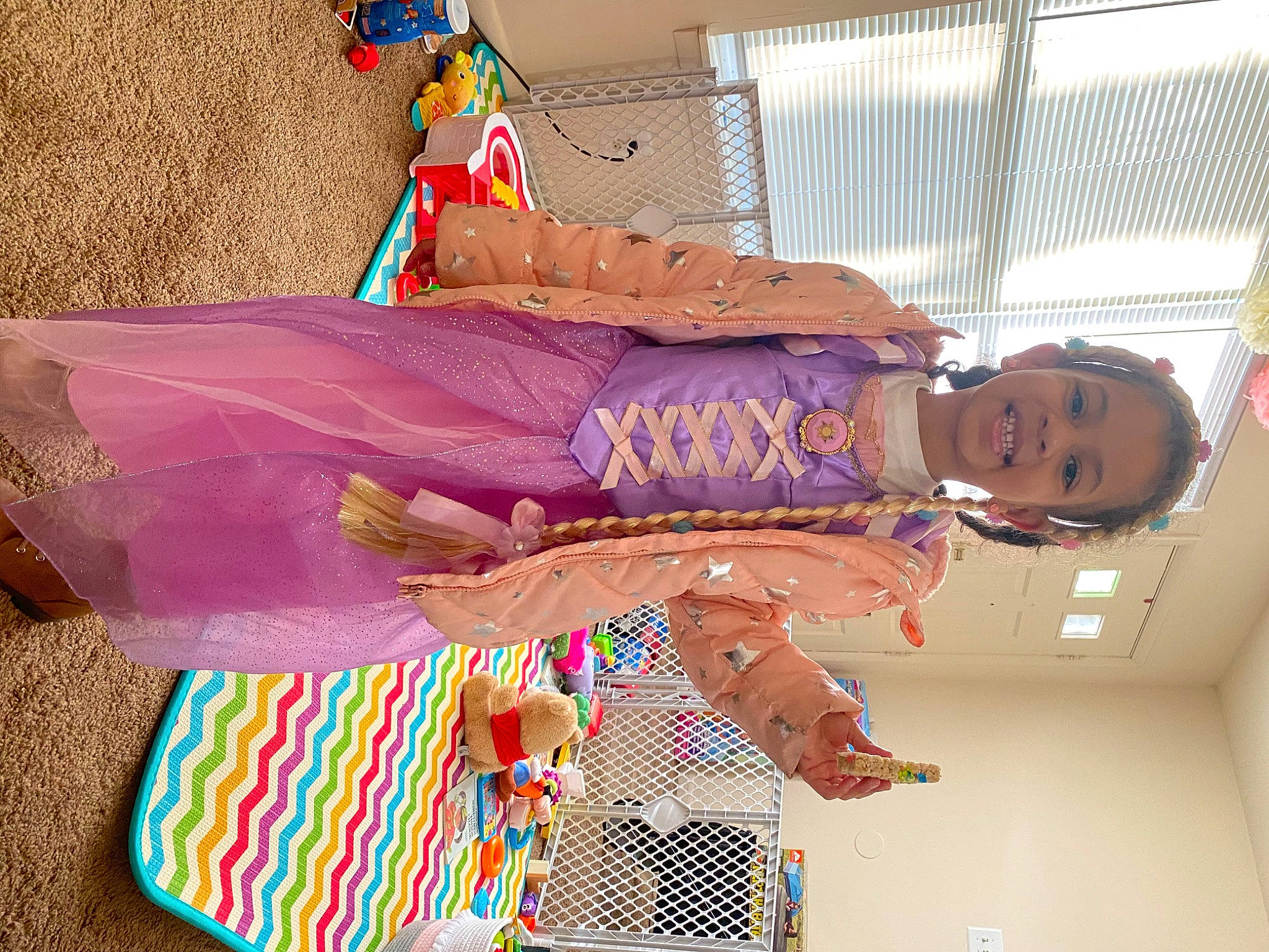 Kaylee Sofia Marie is registered to the contest to win money with this photo: art, child, creative_arts, event, fashion_design, flesh, fun, happy, joy, magenta, pattern, peach, person, pink, room, sari, smile, textile, visual_arts