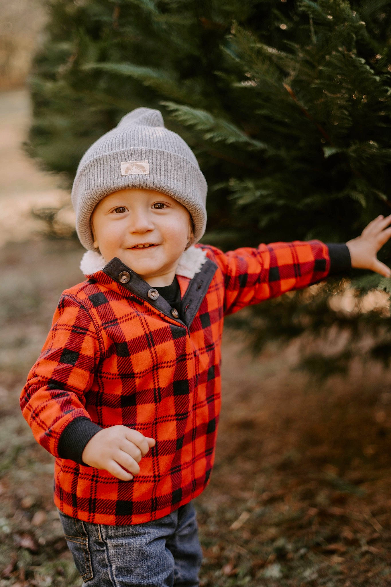 Christian joined the competition — help win amazing prizes! cap, child, clothing, cool, flash_photography, grass, happy, headgear, headwear, outerwear, people, people_in_nature, person, plaid, plant, sleeve, smile, standing, tartan, textile