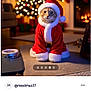 Ronnie Paul joined the competition — help win amazing prizes! animal, carpet, cat, celebration, christmas, christmas_tree, cozy, cute, decorations, festive, fireplace, holiday, holiday_season, indoor, lights, living_room, pet, red, santa_costume, white
