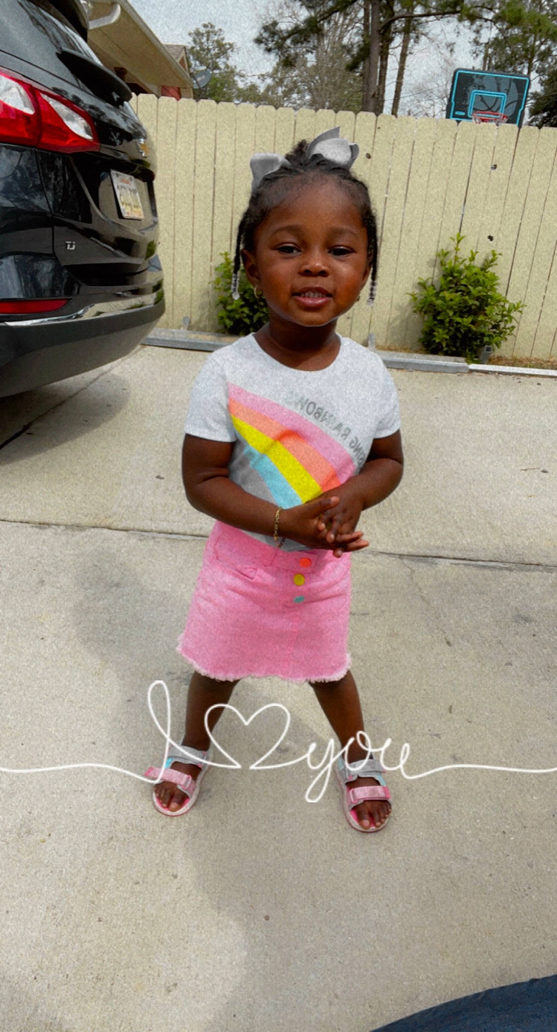 Liberty joined the competition — help win amazing prizes! asphalt, automotive_lighting, automotive_tire, car, face, grass, happy, leisure, motor_vehicle, person, personal_luxury_car, pink, road, shorts, sidewalk, smile, snapshot, t_shirt, toy, vehicle_registration_plate