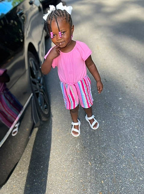 Liberty joined the competition — help win amazing prizes! asphalt, automotive_lighting, automotive_tire, bicycle_wheel, dress, eye, face, footwear, hair, hairstyle, happy, head, person, plant, road_surface, street_fashion, tints_and_shades, tire, toddler, vehicle_door