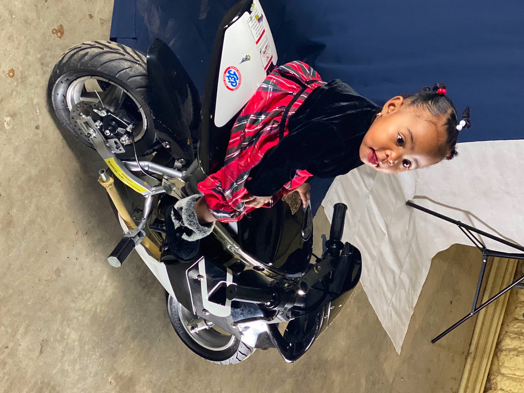 Kamiah joined the competition — help win amazing prizes! automotive_design, automotive_exterior, automotive_lighting, automotive_tire, automotive_wheel_system, baby_carriage, baby_products, boot, fender, fun, headgear, motor_vehicle, motorcycle_accessories, person, personal_protective_equipment, recreation, rim, tire, toddler, vehicle