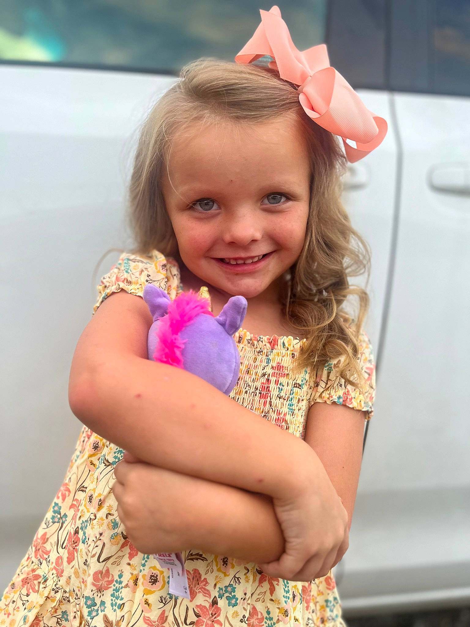 Aubreigh joined the competition — help win amazing prizes! beauty, blond, child, chin, day_dress, dress, event, facial_expression, fashion_accessory, fun, hairstyle, happy, joy, leisure, lip, magenta, person, pink, skin, sleeve