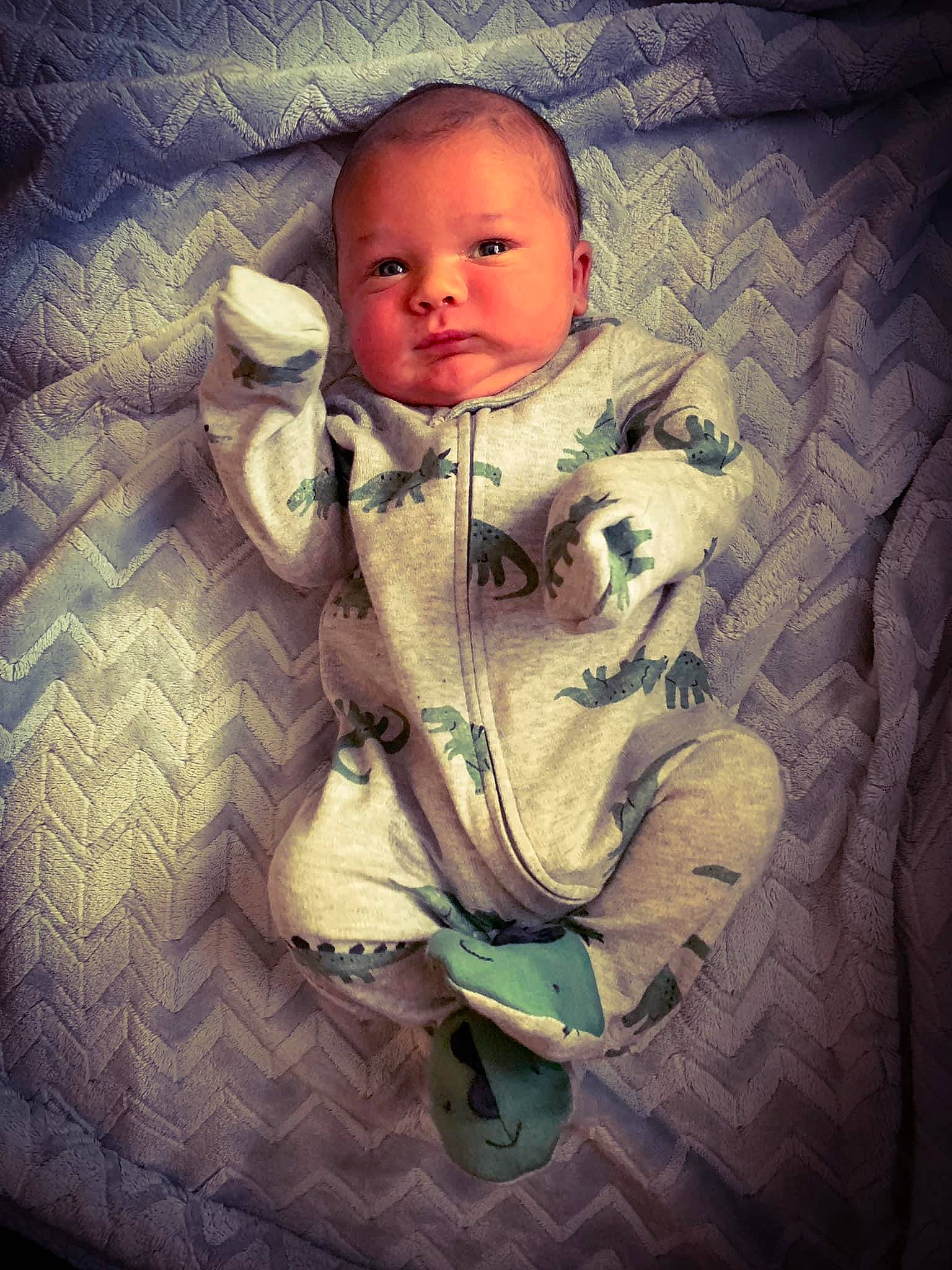 Karson is registered to the contest to win money with this photo: art, baby, baby_toddler_clothing, cheek, cloud, comfort, cool, eye, face, flash_photography, gesture, hand, happy, head, human_body, nose, person, skin, sleeve, textile