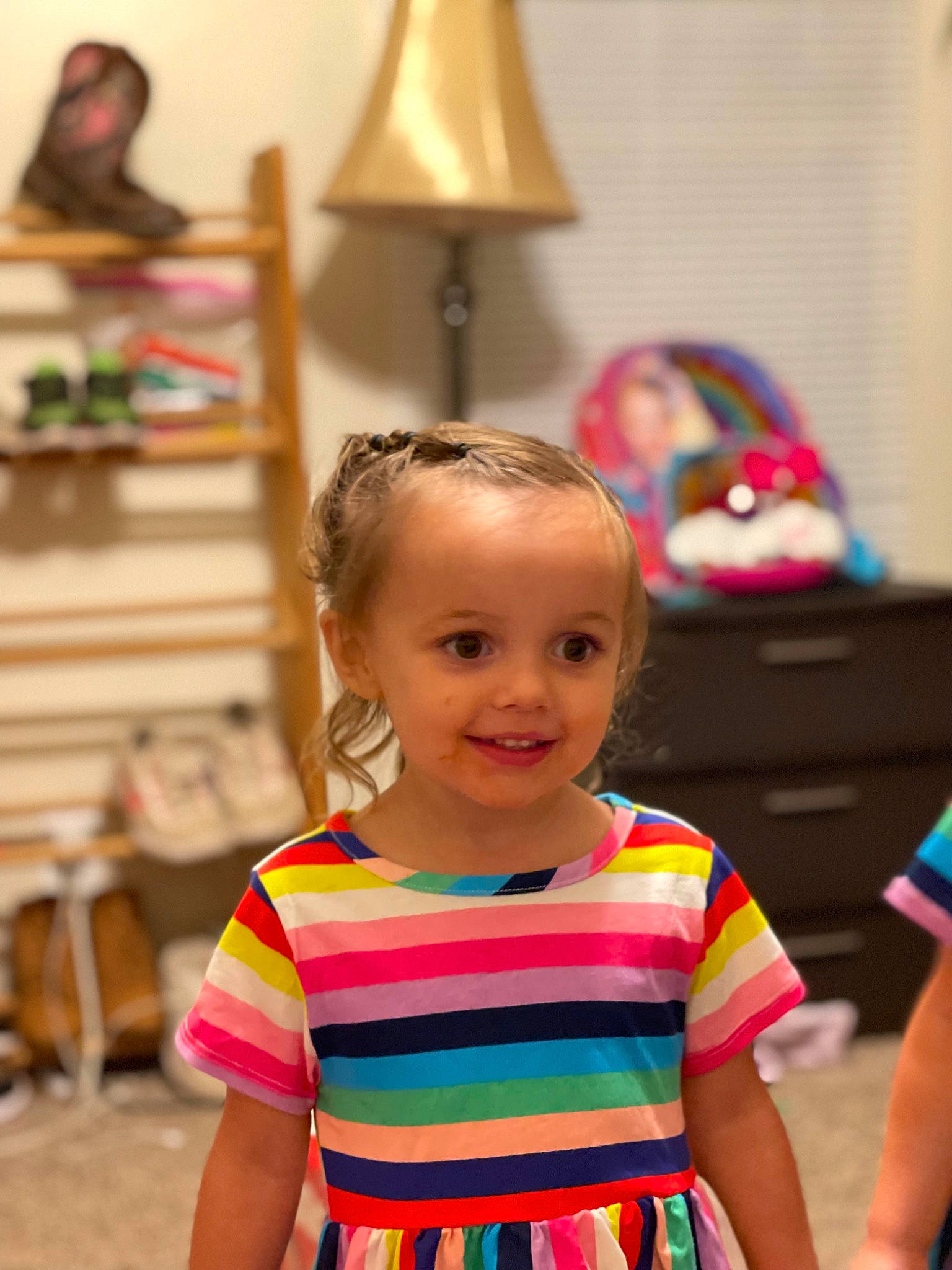 Kynleigh joined the competition — help win amazing prizes! child, event, flooring, fun, hairstyle, happy, holiday, iris, joy, leisure, party, people, person, play, room, sitting, smile, snapshot, t_shirt, toddler