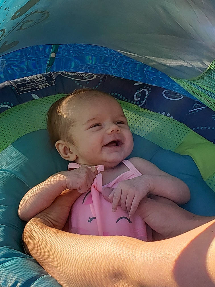 Annaleigh joined the competition — help win amazing prizes! baby, baby_products, child, eye, fun, person, product, skin, smile, summer, toddler