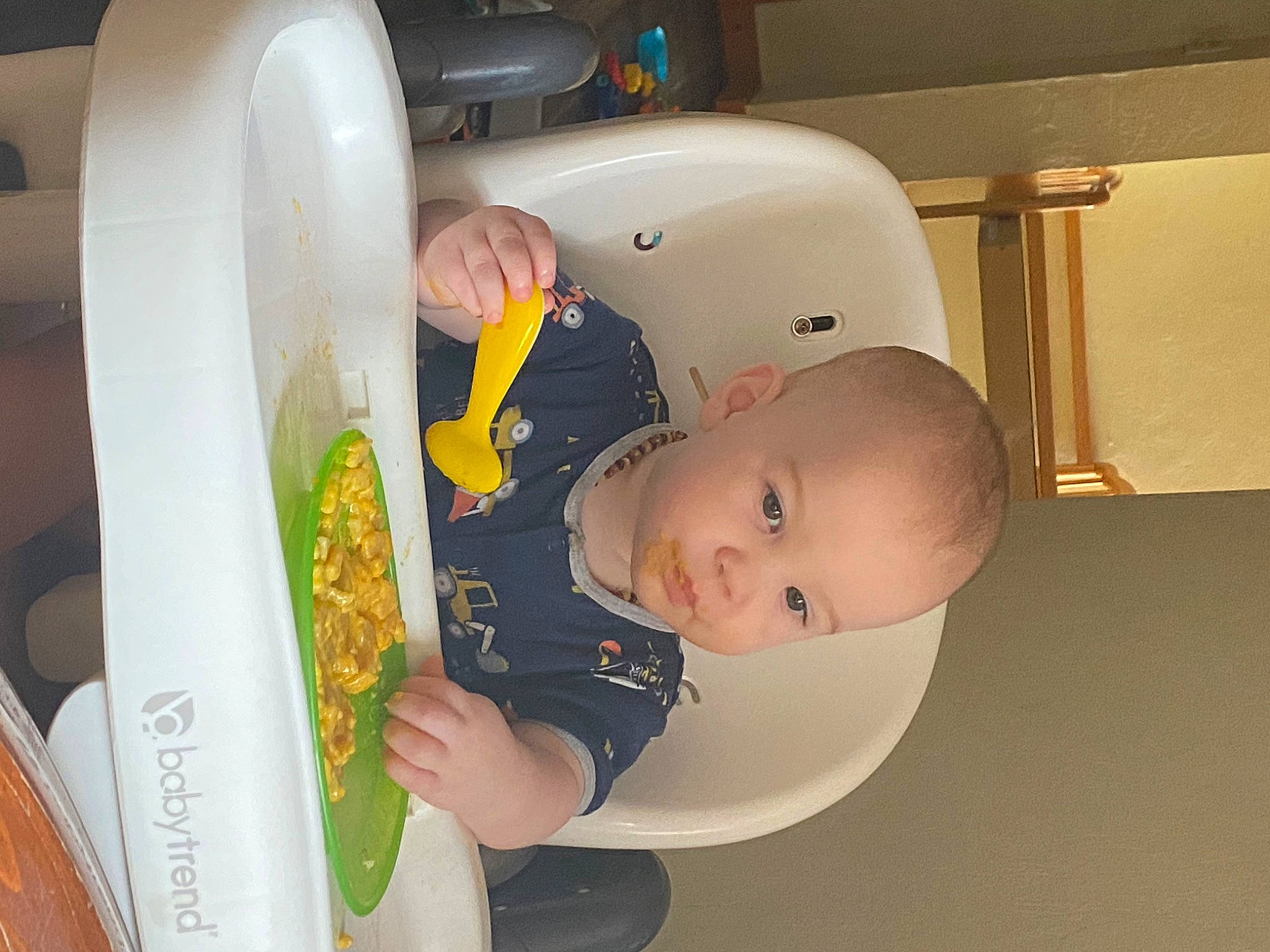 Jensen joined the competition — help win amazing prizes! baby, baby_products, baby_safety, baby_toddler_clothing, child, cleanliness, comfort, fun, person, plastic, room, toddler, white