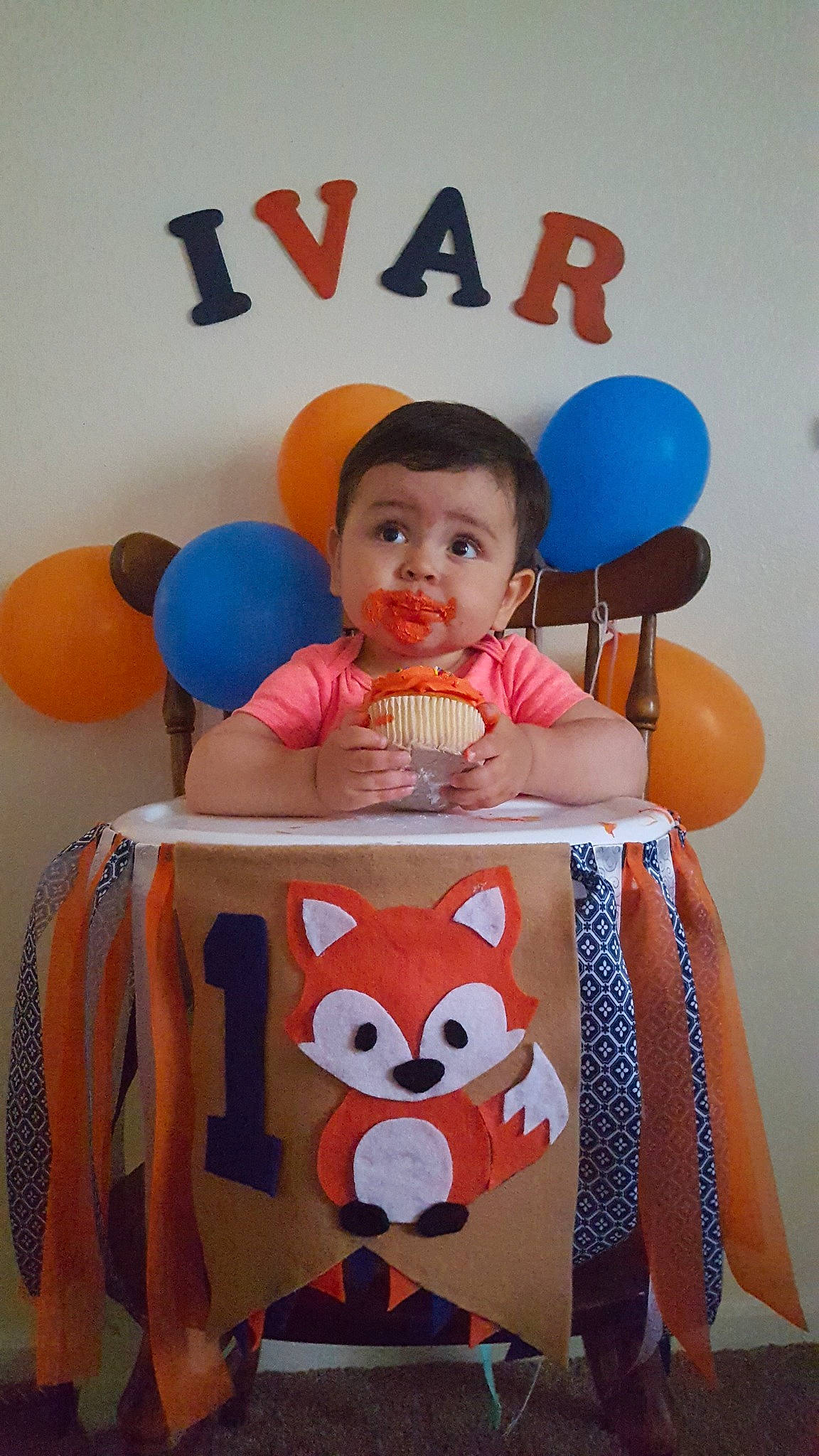 Ivar joined the competition — help win amazing prizes! balloon, birthday, child, party, party_hat, party_supply, person, toddler