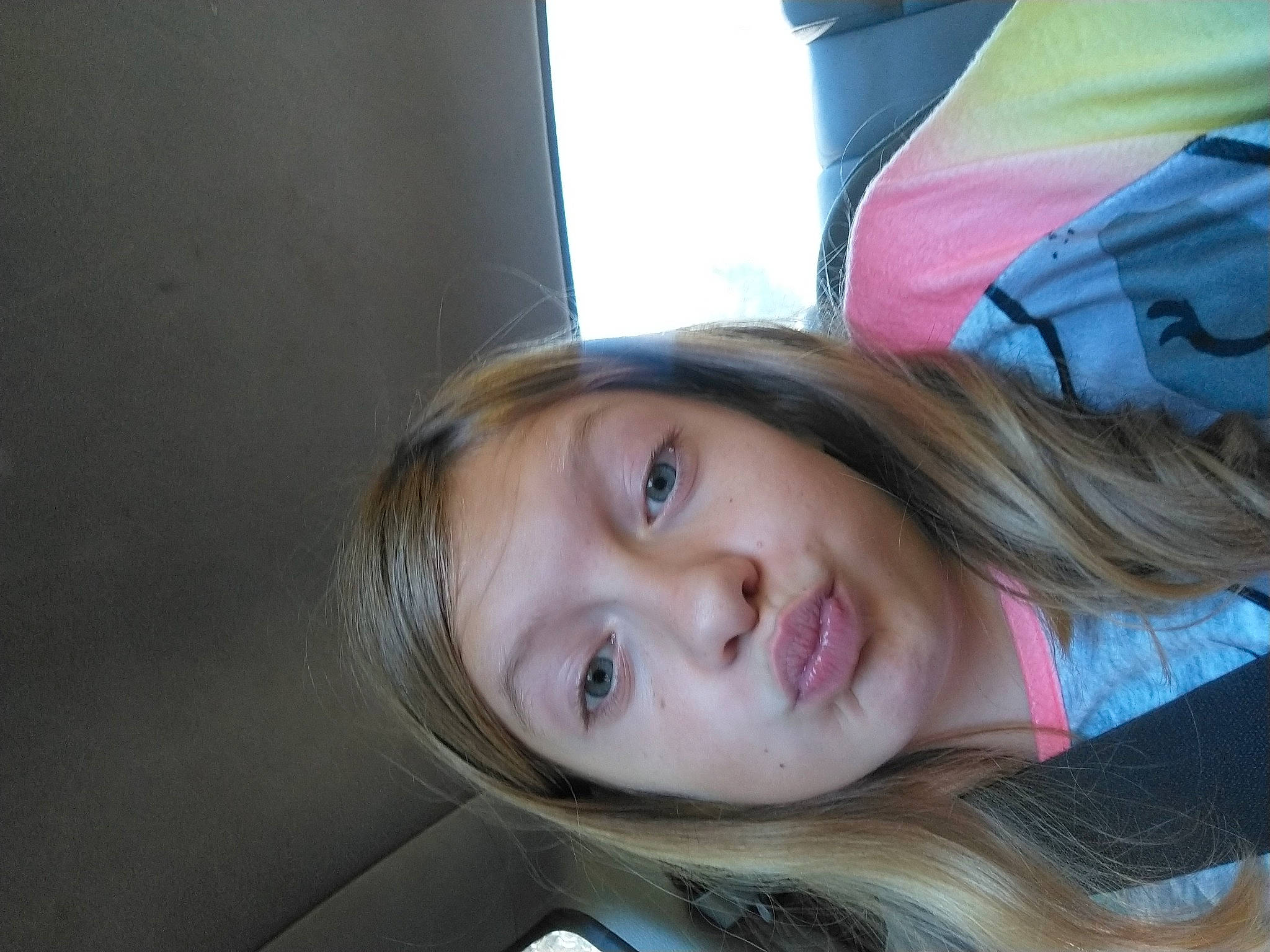 Tiffany Logan joined the competition — help win amazing prizes! black_hair, cheek, child, chin, eye, face, fun, hair, head, jaw, lip, long_hair, mouth, neck, nose, person, photography, selfie, skin, smile