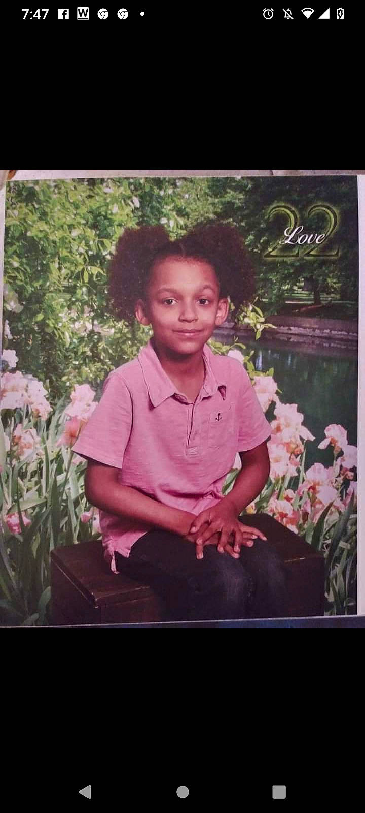 Love joined the competition — help win amazing prizes! art, artist, botany, child, flower, grass, happy, joy, magenta, painting, person, petal, pink, plant, portrait, room, smile, tints_and_shades, toddler, tree