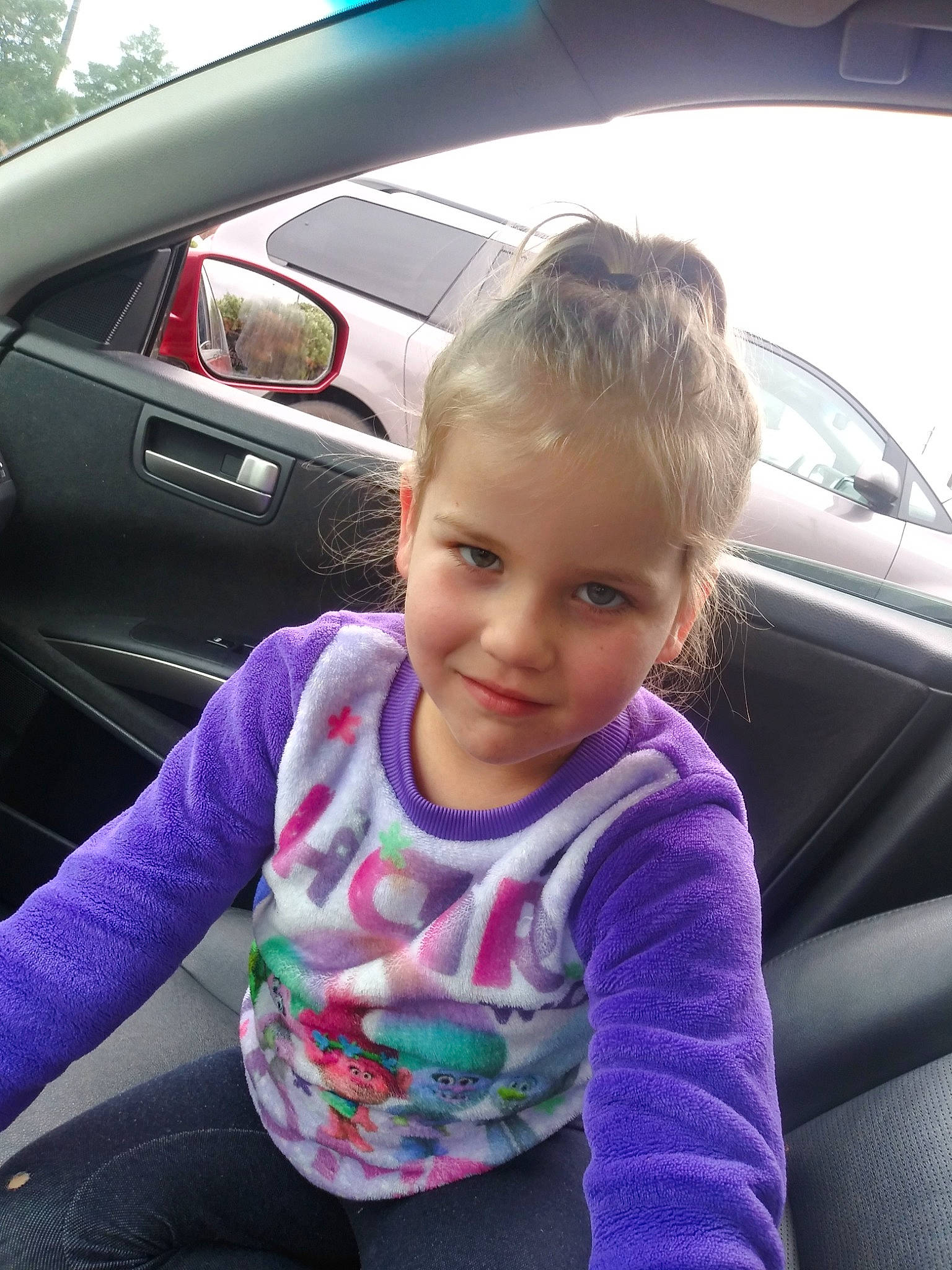 Kimber joined the competition — help win amazing prizes! auto_part, automotive_exterior, automotive_window_part, car, car_seat, child, cool, driving, family_car, joy, person, steering_part, steering_wheel, toddler, vehicle, vehicle_door