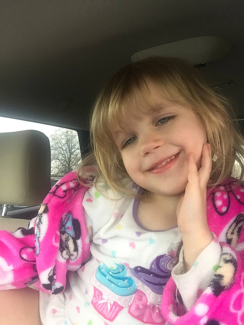 Brianna is registered to the contest to win money with this photo: blond, cheek, child, cool, face, finger, fun, hair, happy, head, joy, lip, long_hair, mouth, nose, person, photography, pink, selfie, skin