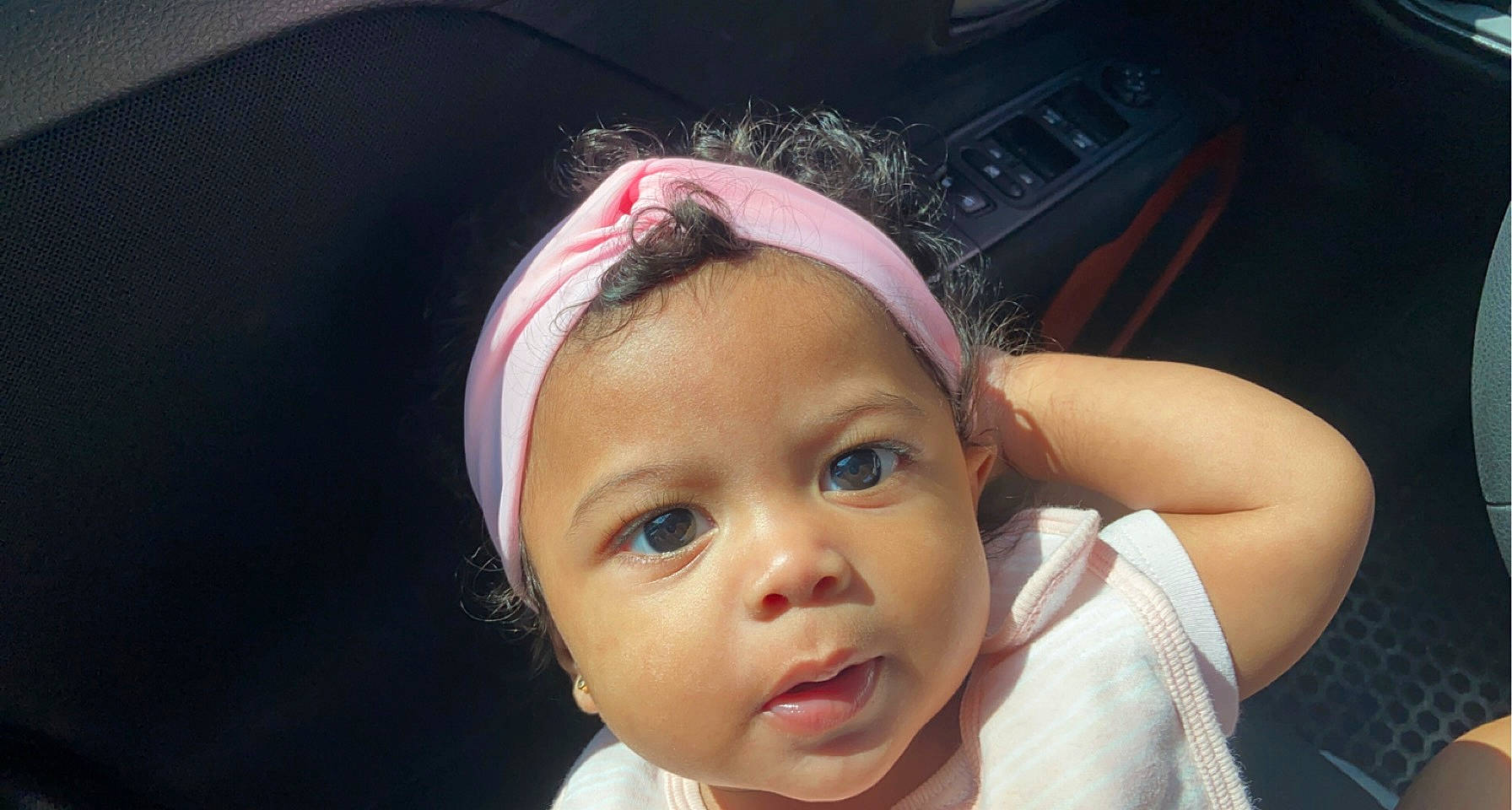 Londynn joined the competition — help win amazing prizes! baby_toddler_clothing, cheek, ear, eye, eyebrow, eyelash, face, flash_photography, forehead, fun, happy, iris, jaw, lip, mouth, neck, nose, person, skin, sunglasses