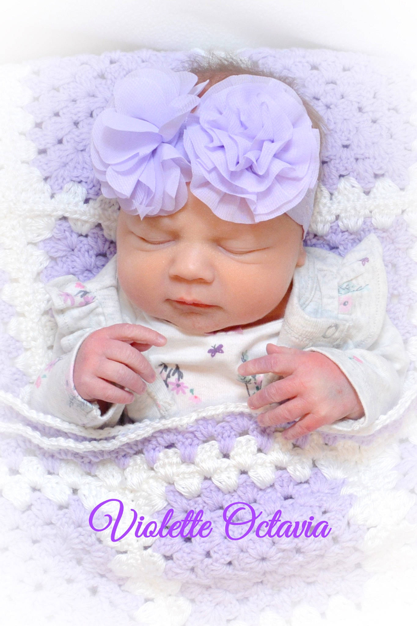 Violette joined the competition — help win amazing prizes! art, baby, baby_toddler_clothing, cap, clothing, costume_hat, doll, eyelash, happy, hat, headpiece, headwear, iris, knit_cap, person, petal, pink, product, purple, textile