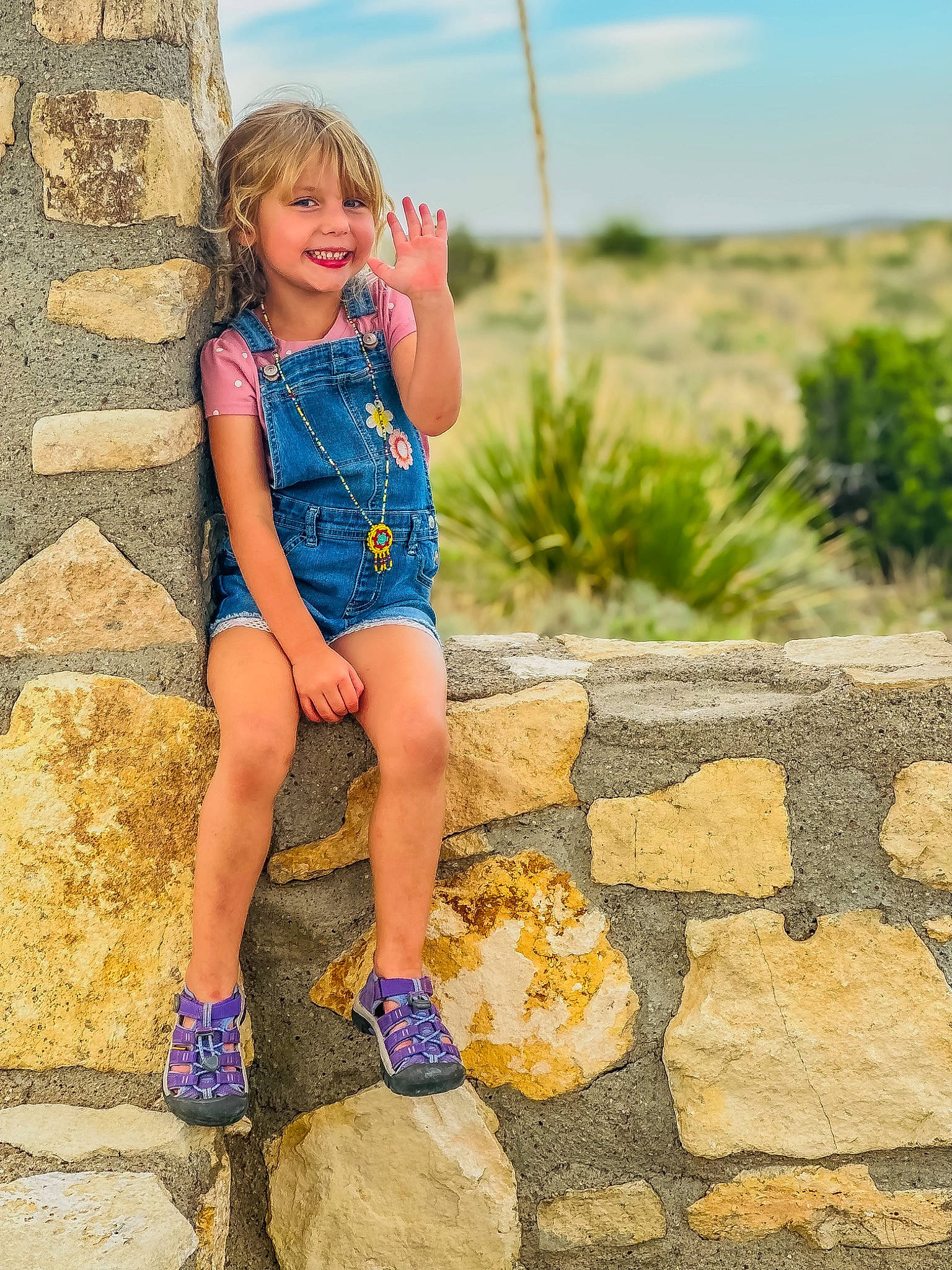 Rio joined the competition — help win amazing prizes! azure, denim, electric_blue, eye, fun, grass, hair, happy, human_leg, joy, knee, leg, leisure, pattern, people_in_nature, person, plant, shoe, sky, smile