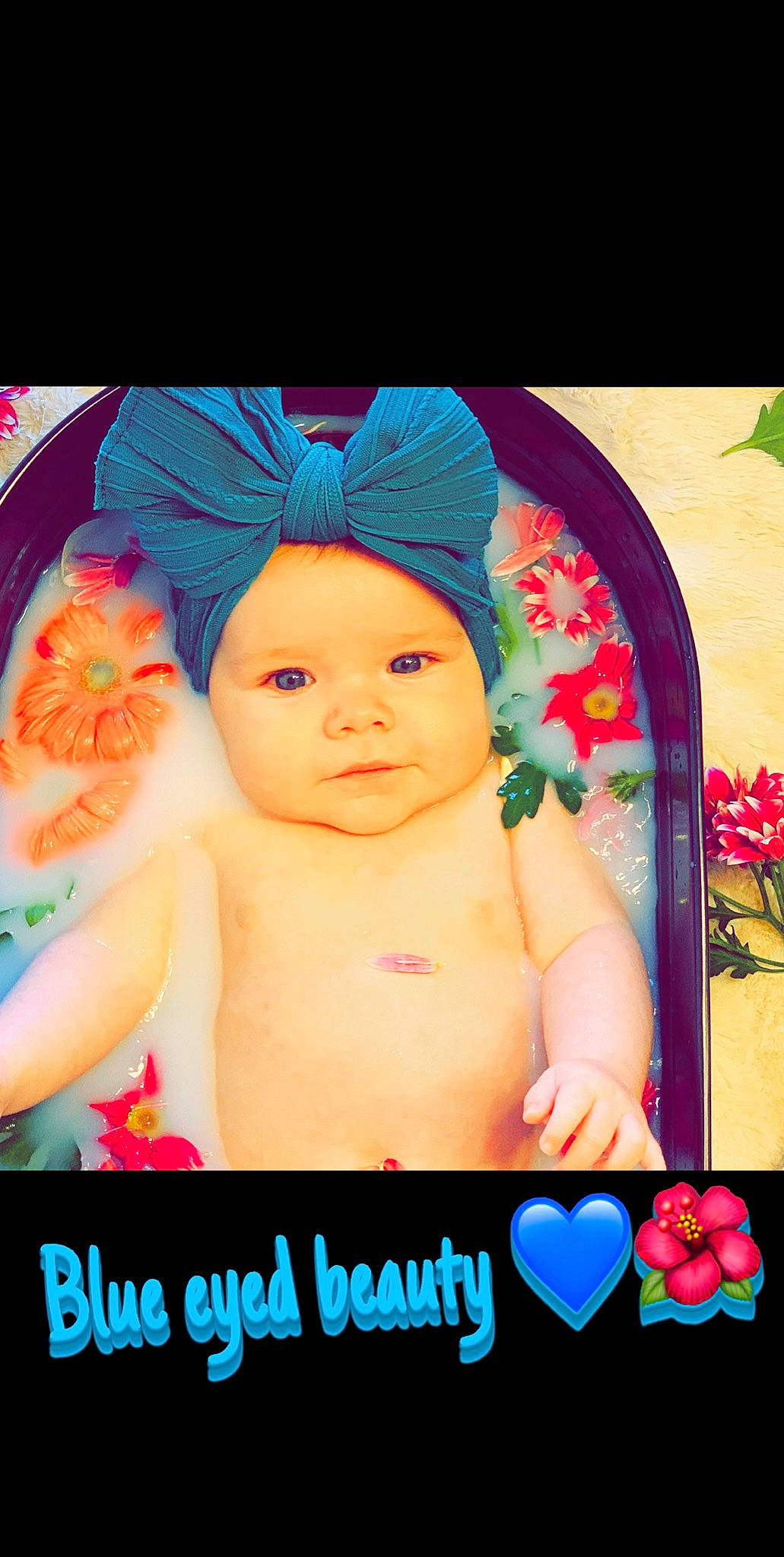 Kinnedy is registered to the contest to win money with this photo: art, baby, cheek, child, hair_accessory, headband, headgear, headwear, person, photo_caption, photography, photomontage, product, smile, snapshot, toddler