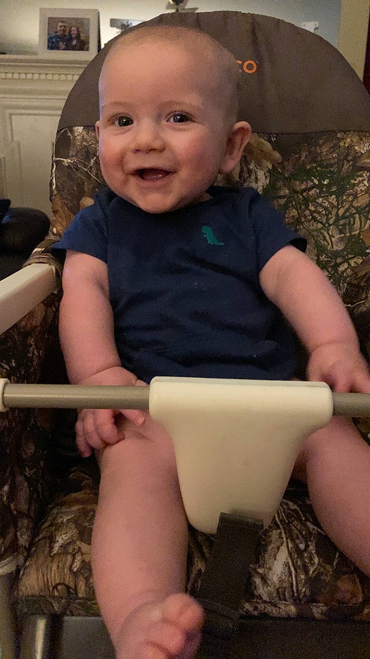 Linkin joined the competition — help win amazing prizes! baby, baby_toddler_clothing, beauty, blond, chair, cheek, drinkware, finger, fun, happy, human_leg, iris, joy, organ, person, serveware, skin, smile, snapshot, t_shirt