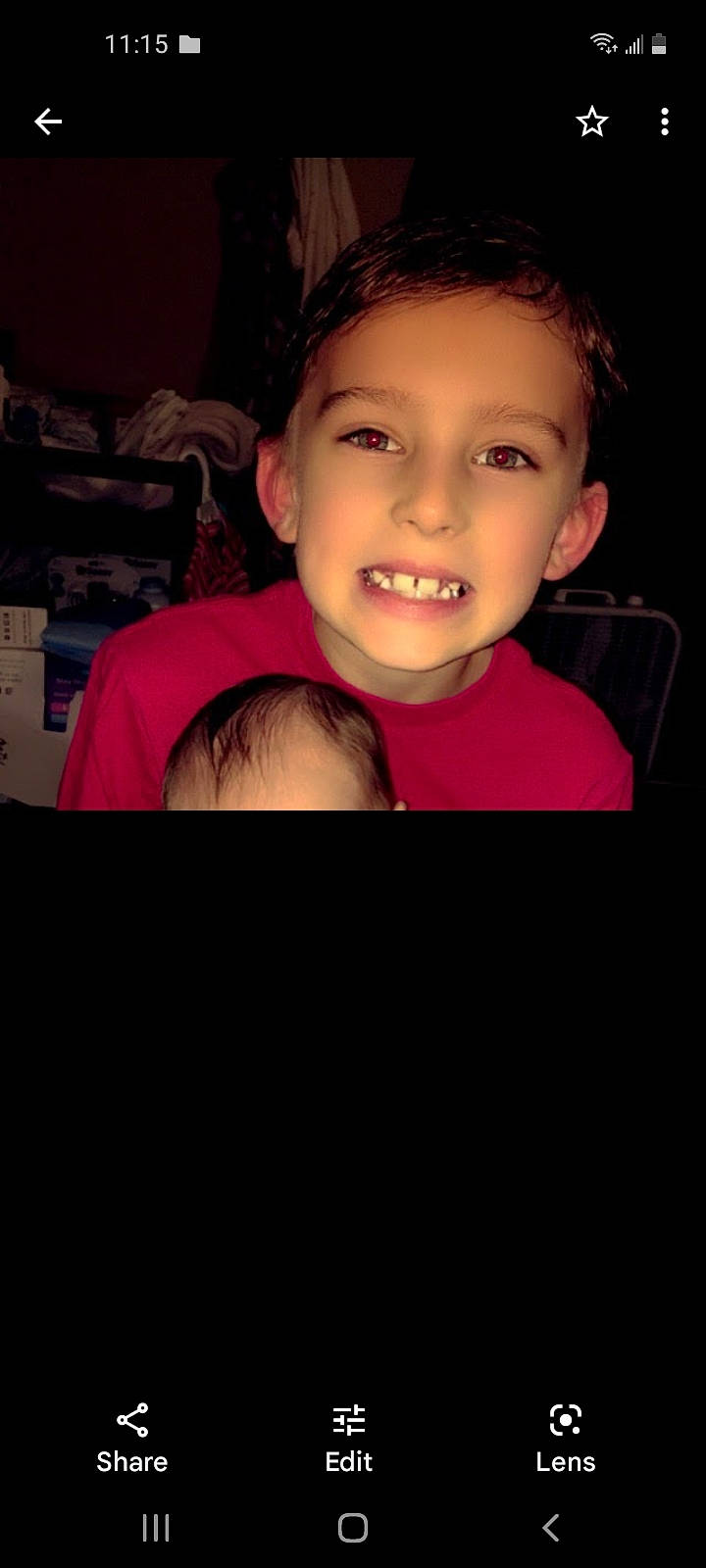 Noah is registered to the contest to win money with this photo: cheek, chin, ear, eye, eyebrow, eyelash, face, facial_expression, flash_photography, hairstyle, happy, human, human_body, iris, jaw, joy, lip, mouth, nose, person