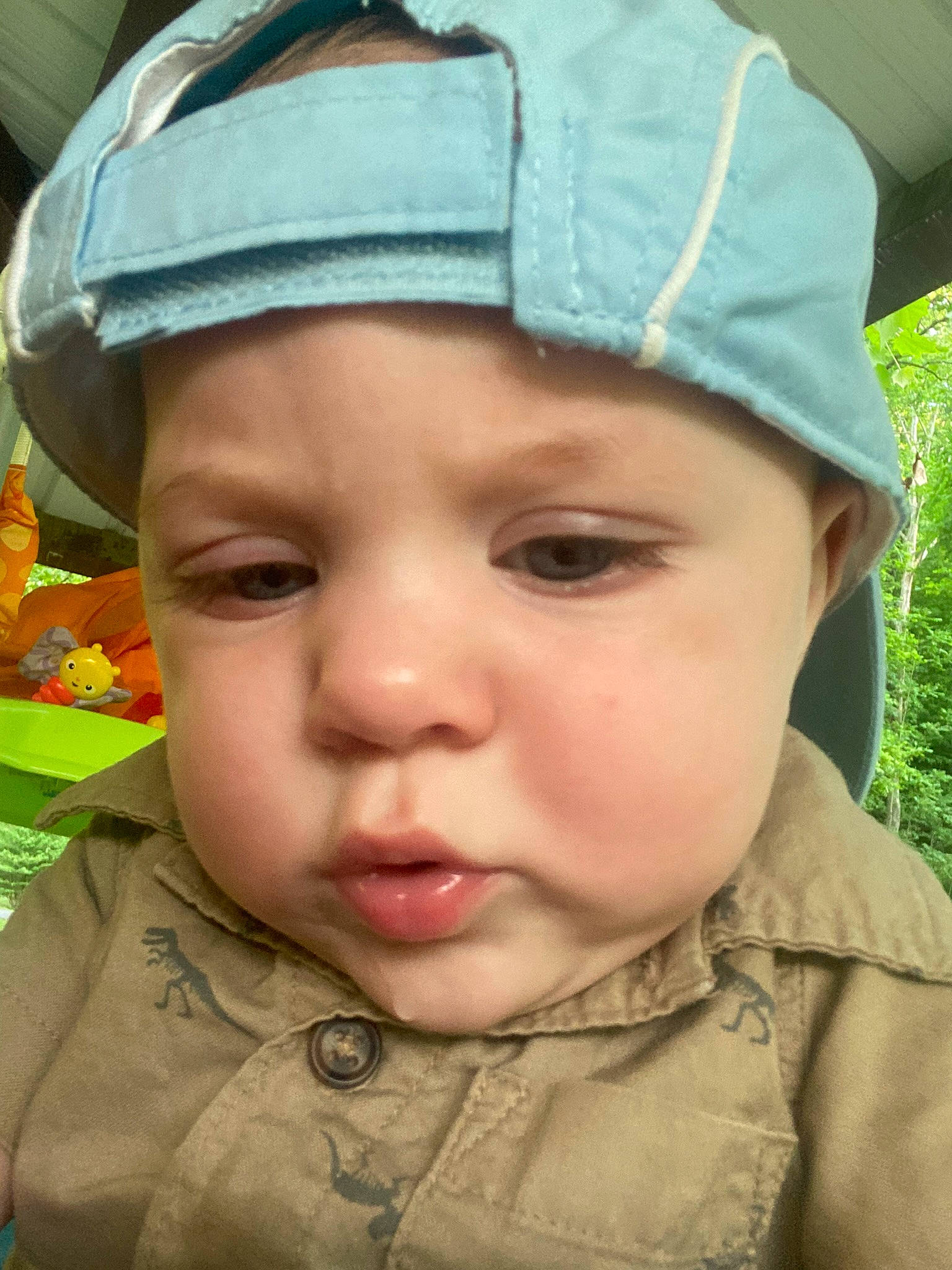 Caiden joined the competition — help win amazing prizes! baby, cap, cheek, chin, eyebrow, eyelash, forehead, hairstyle, happy, hat, headgear, headwear, iris, lip, mouth, nose, organ, outerwear, person, skin