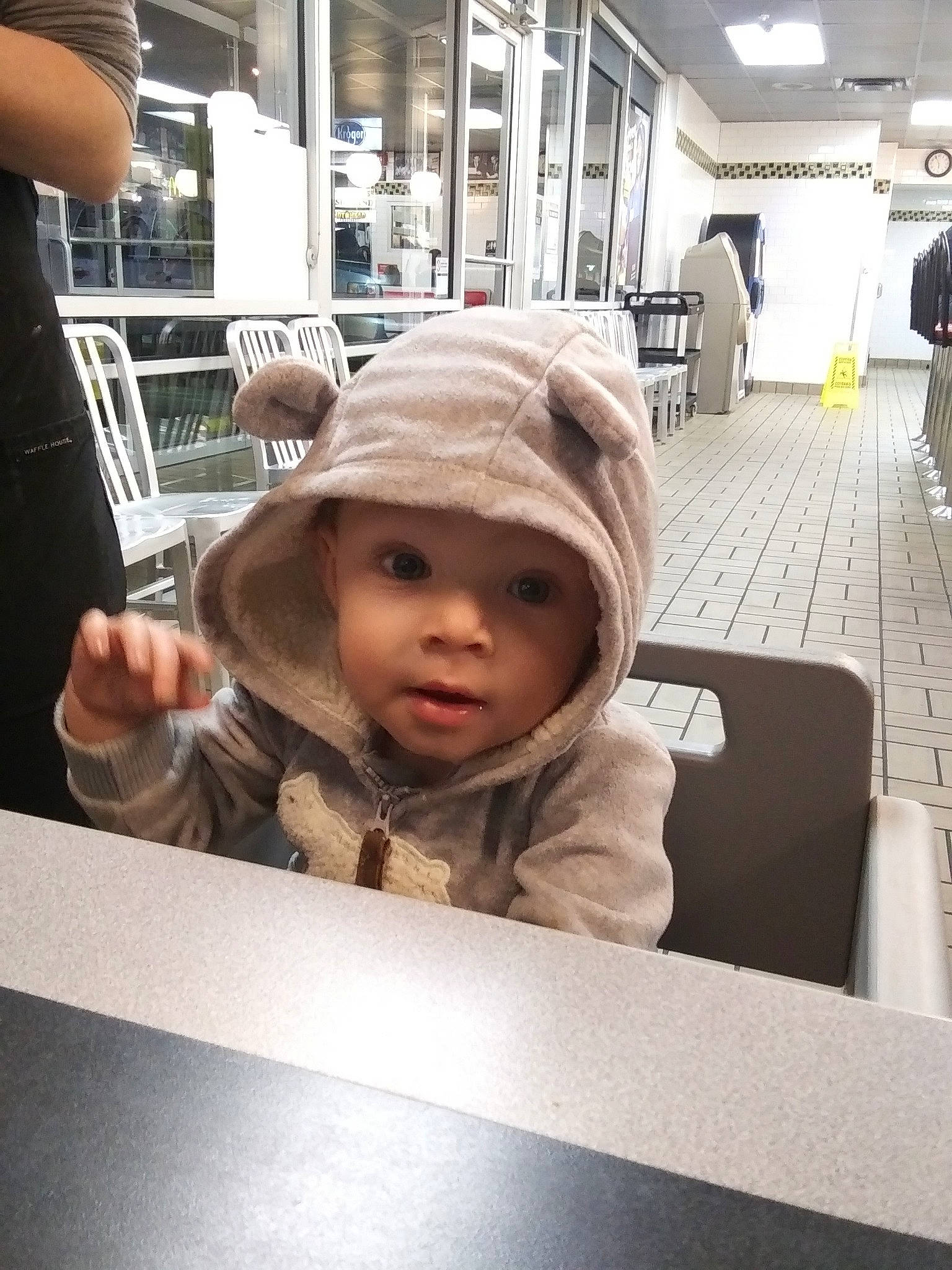 Kaius is registered to the contest to win money with this photo: baby, child, ear, face, head, headgear, headwear, person, photography, selfie, skin, snapshot, toddler, tourism, vacation