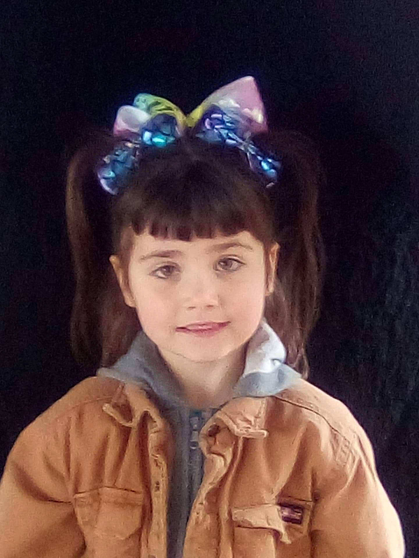 Aubree is registered to the contest to win money with this photo: child, child_model, costume_accessory, costume_hat, crown, ear, fashion_accessory, hair, hair_accessory, headgear, headpiece, joy, organ, person, toddler